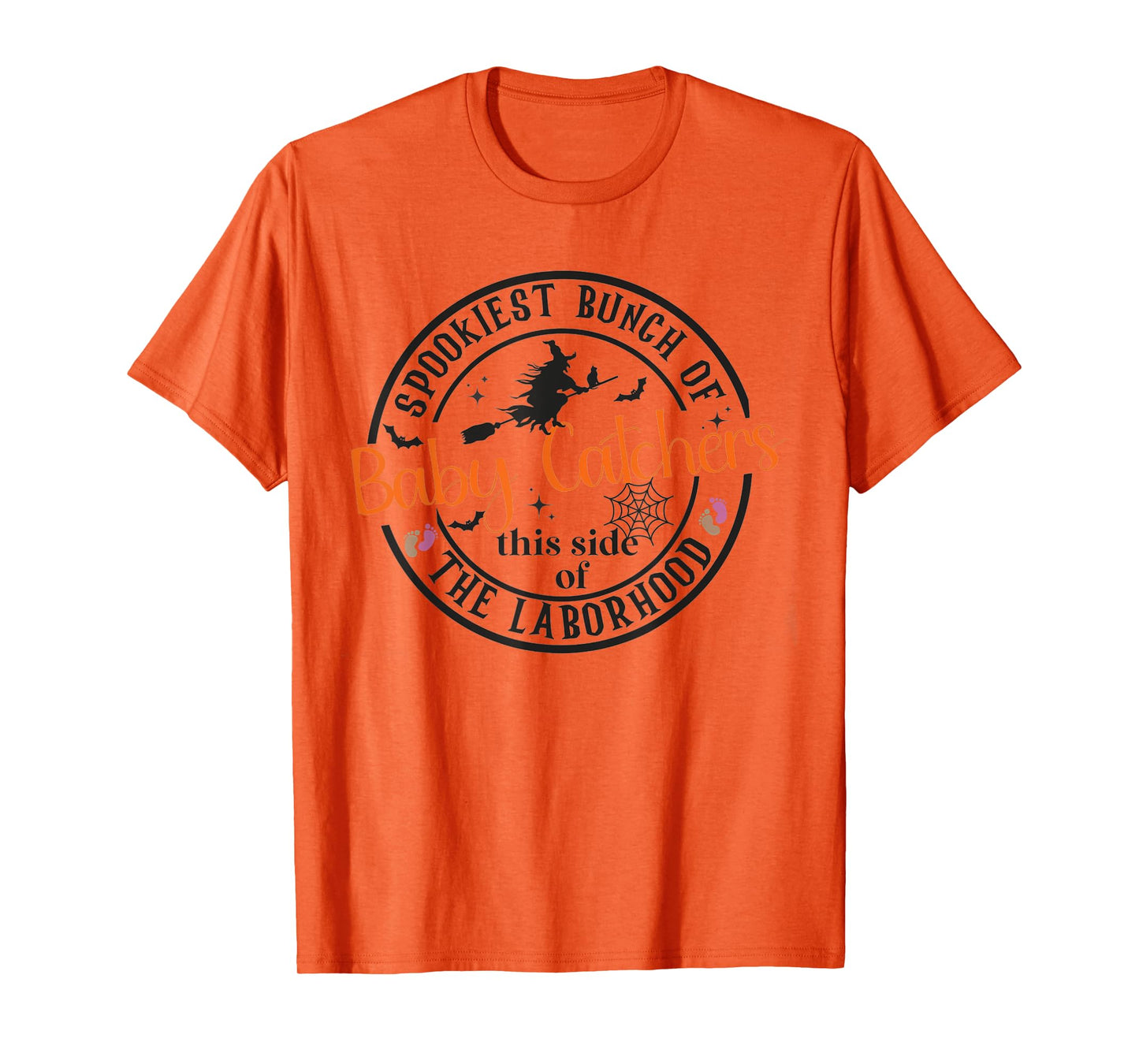 Labor and Delivery Nurse Halloween Witch Hospital Party T-Shirt
