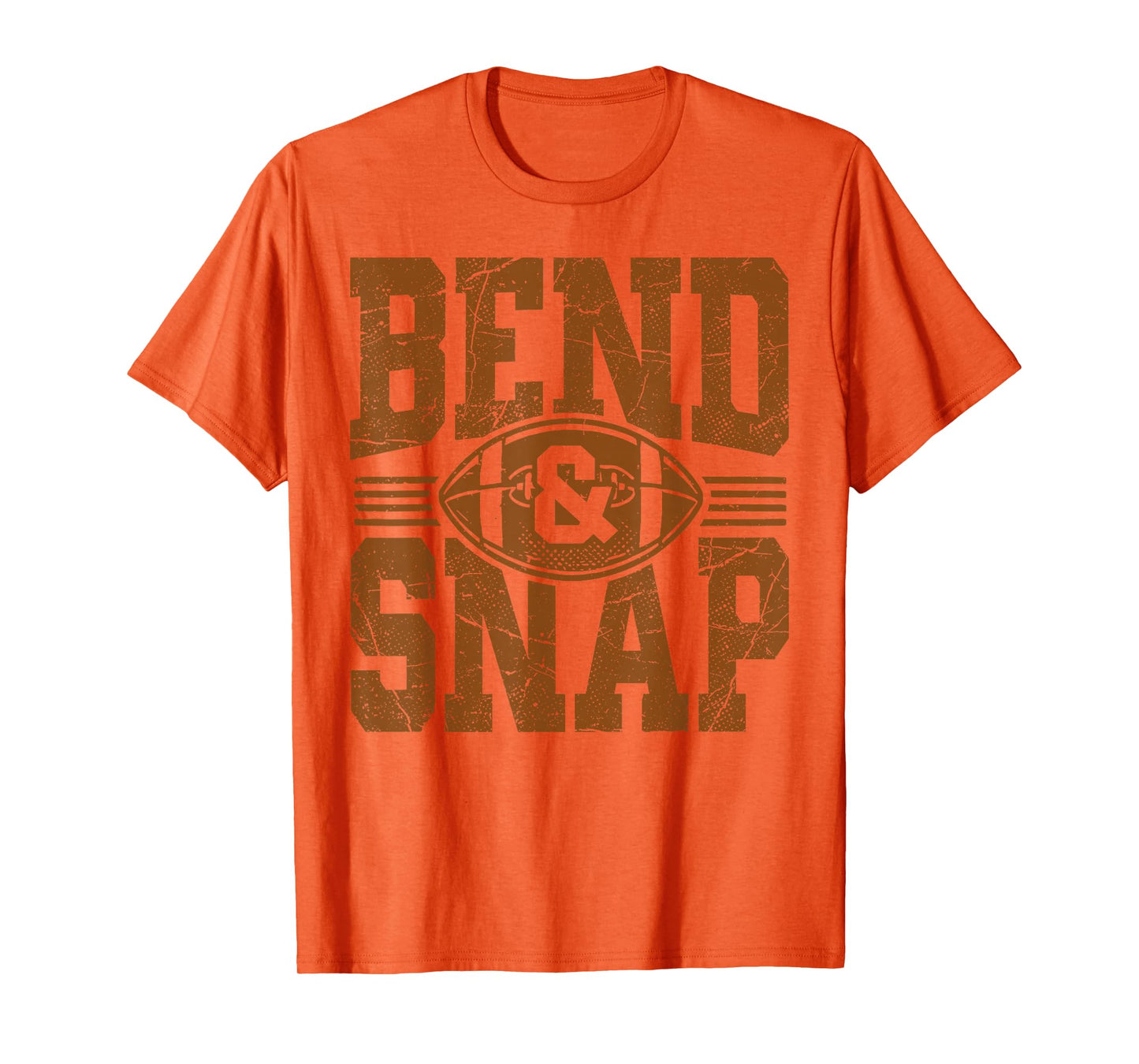 Bend and Snap Football Game Day Touchdown Season T-Shirt