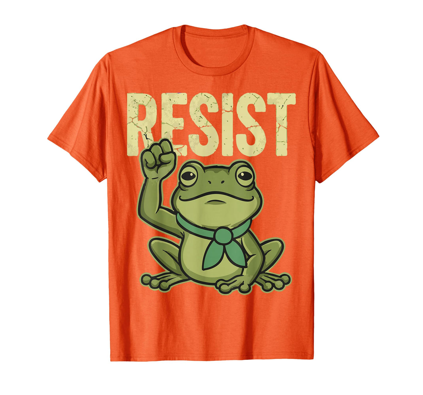 Frogs Against Fascism -Cute and Funny Frog Design T-Shirt