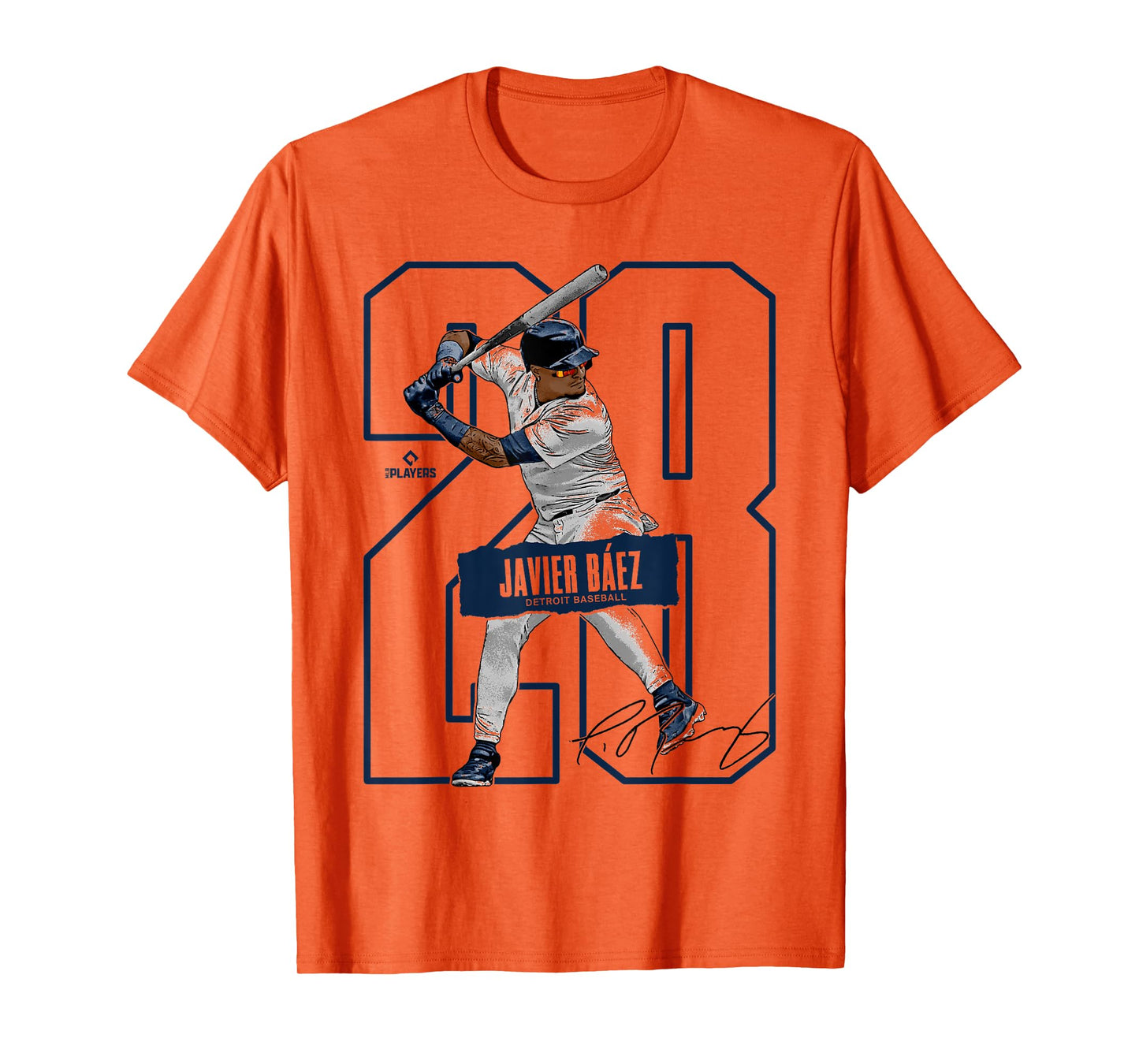 Javier Báez | Detroit Baseball Players | MLBJAV302N T-Shirt
