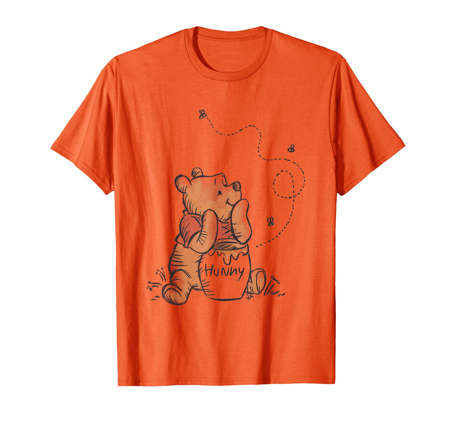Disney Winnie The Pooh Classic Hunny Sketch T-Shirt