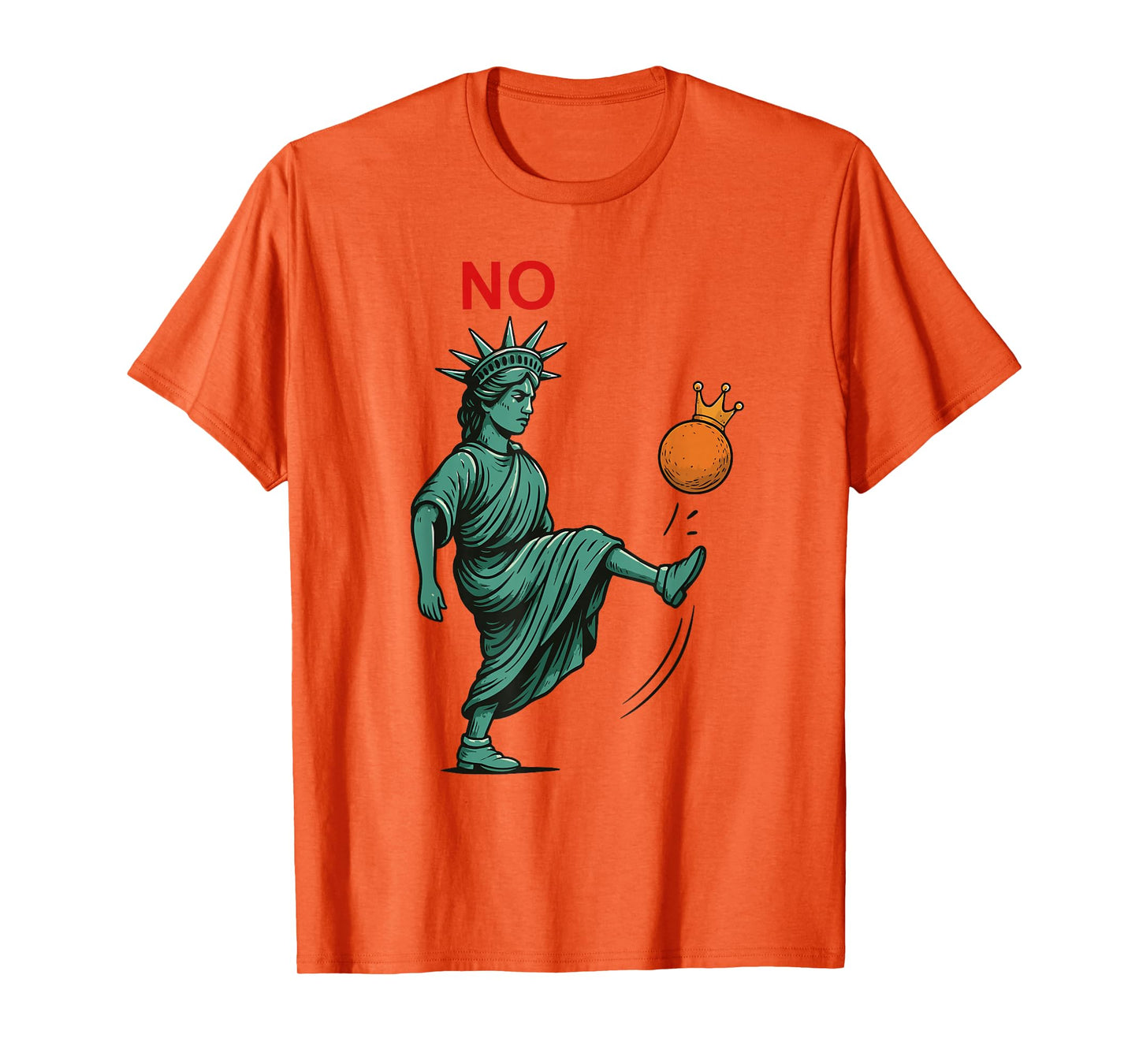 No Kings in America Statue of Liberty 1776 October 18 T-Shirt