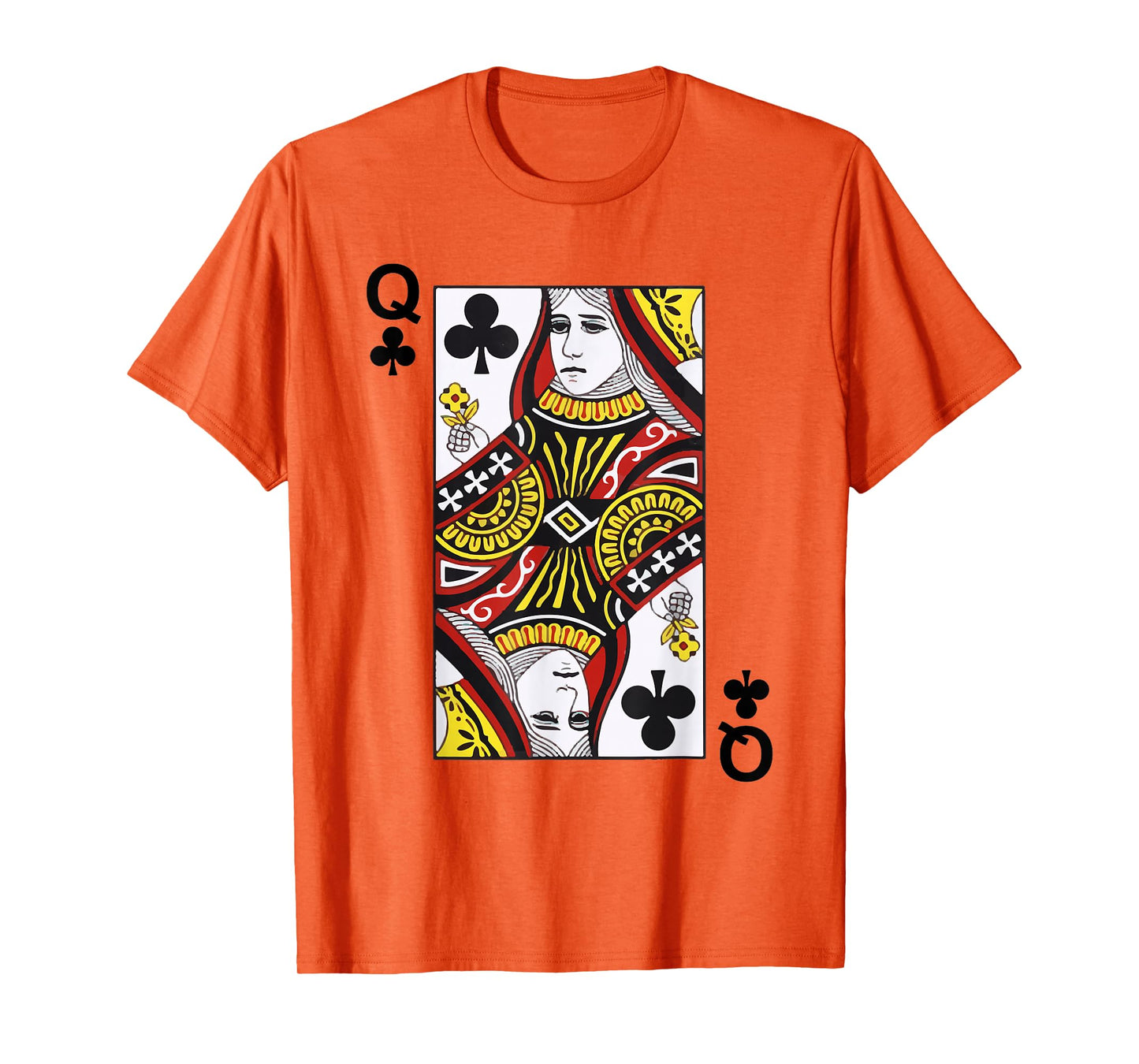 Queen of Clubs Blackjack Playing Cards Tshirt T-Shirt