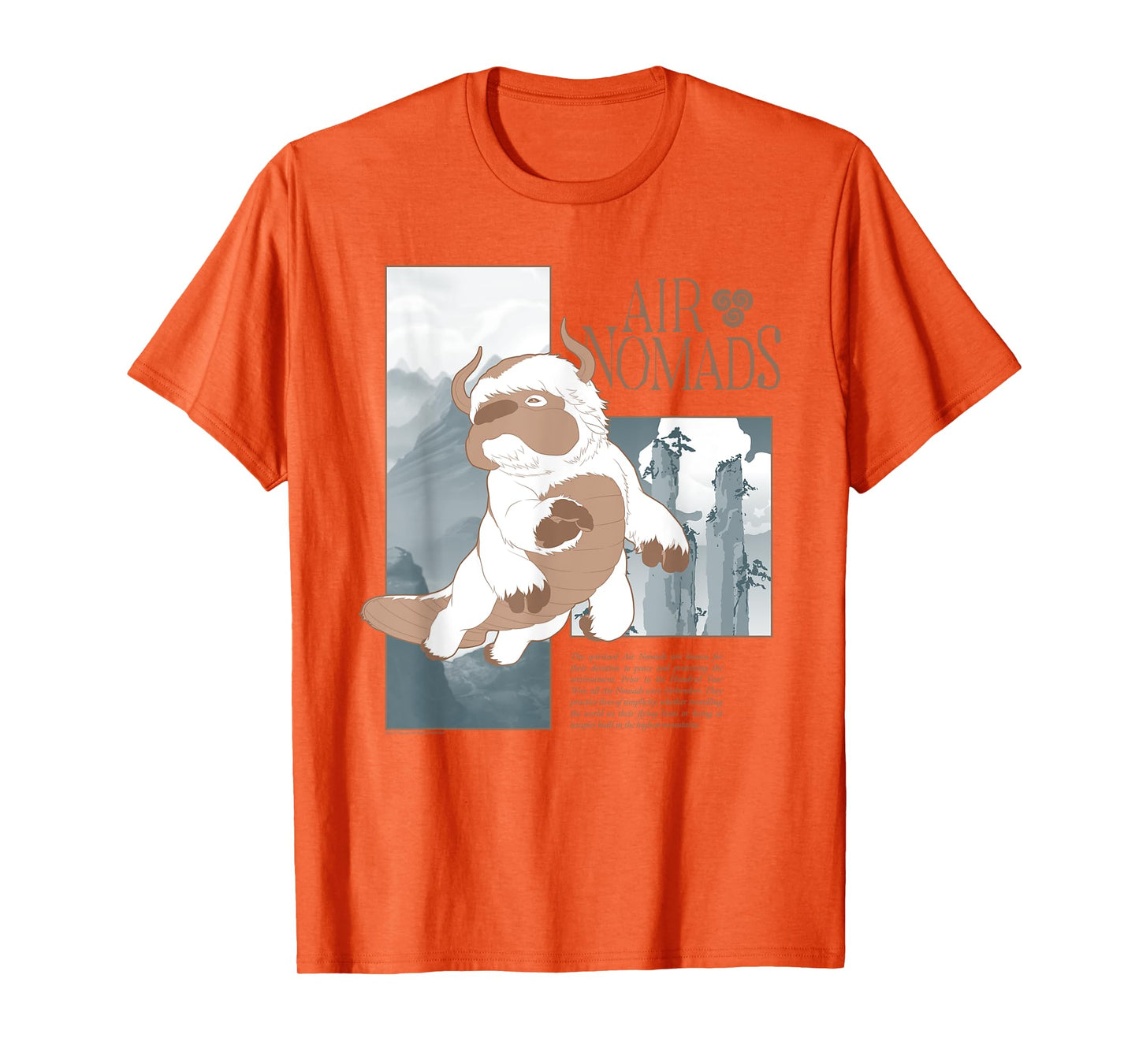 Avatar: The Last Airbender Appa Sky Bison Yip Yip TV Show T-Shirt