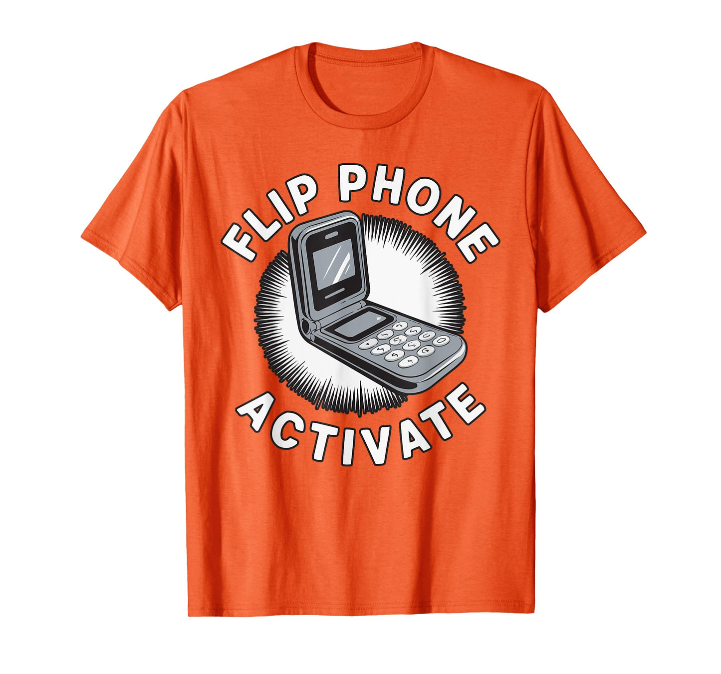 Classic Flip Phone Vintage Mobile Phone Cell Phone T-Shirt