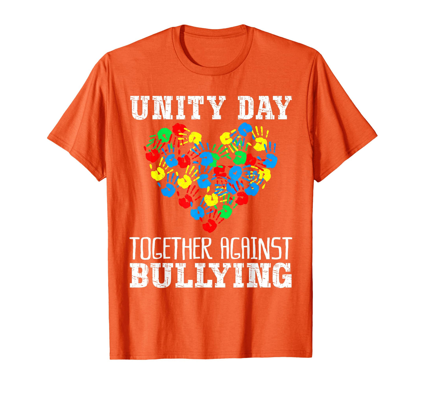 Unity Day Together Against Bullying Kids Orange Anti Bully T-Shirt