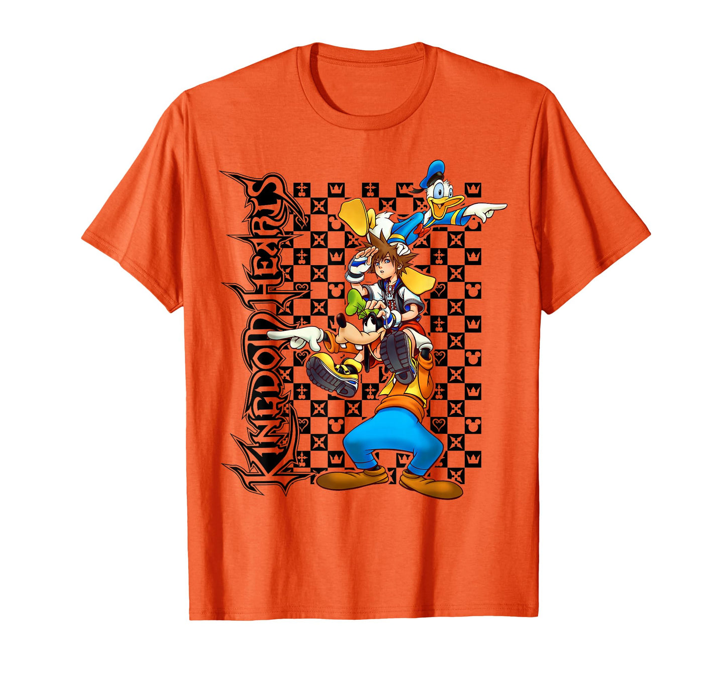 Kingdom Hearts - Check Group T-Shirt