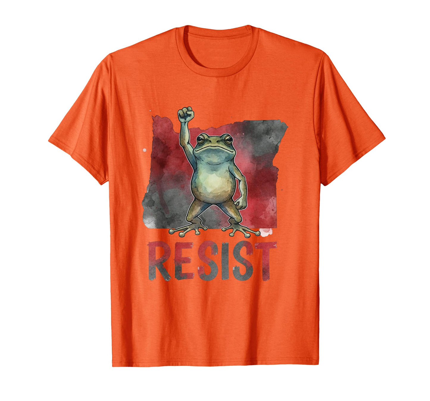 Portland Frog Protest Shirt Funny Portland Frog T-Shirt