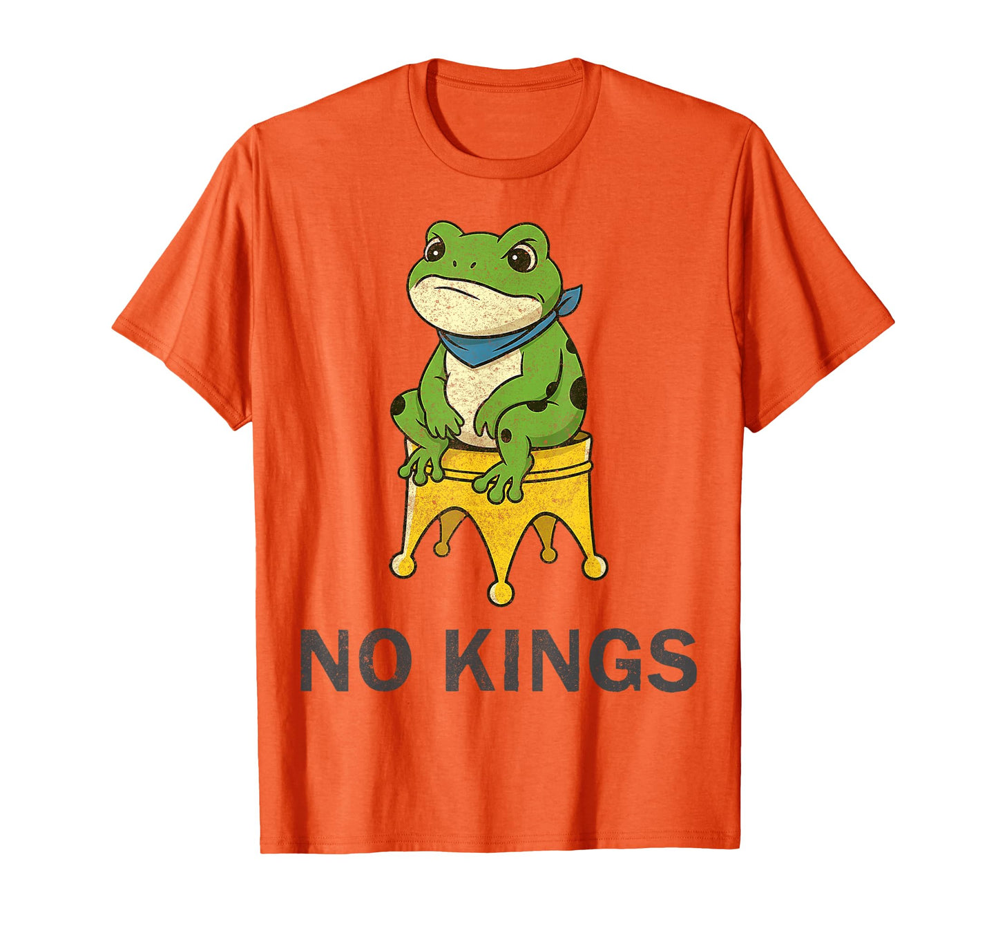Freedom Portland Frog Resist No Kings T-Shirt