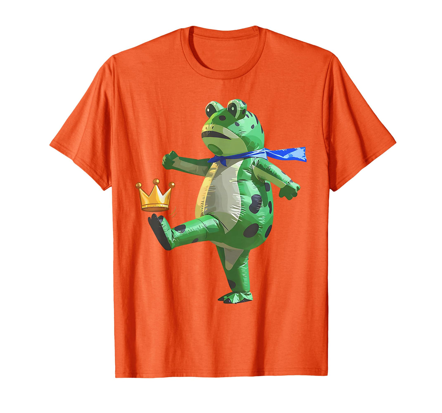 Funny No Kings - Portland Frog Protest T-Shirt