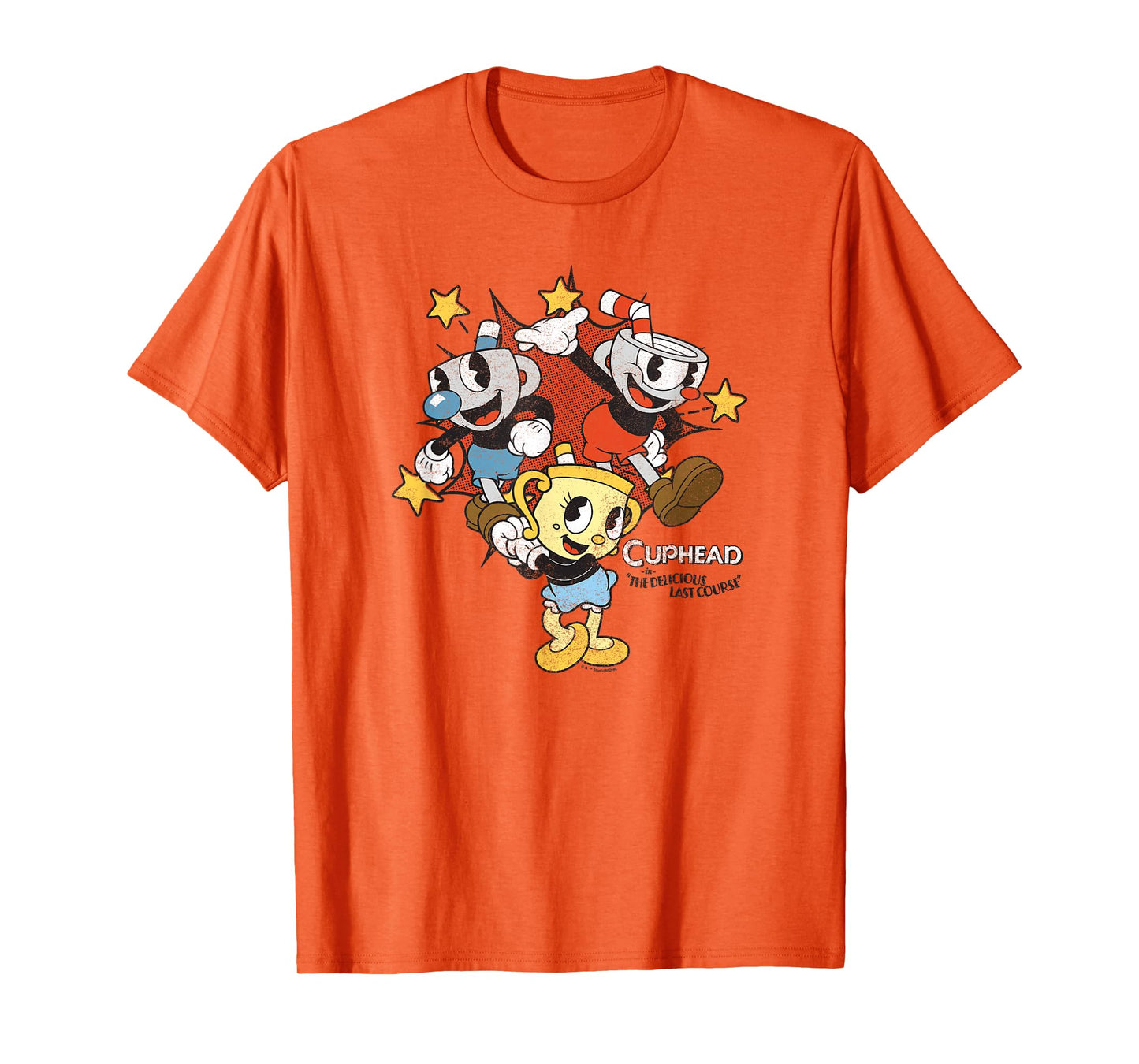 Cuphead: The Delicious Last Course Characters Group Shot T-Shirt