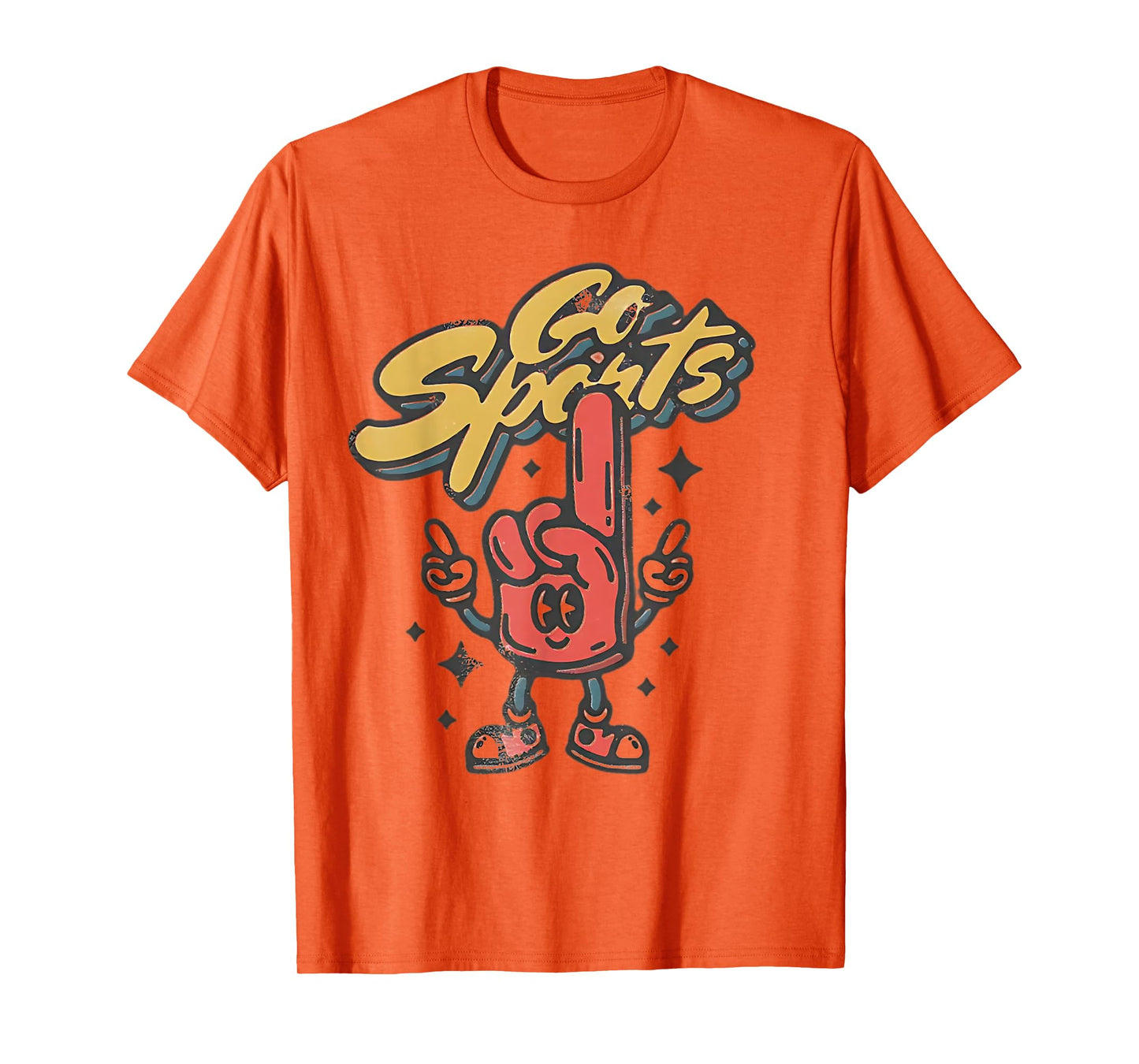 Go sport mascot retro y2k vintage sport spirit T-Shirt