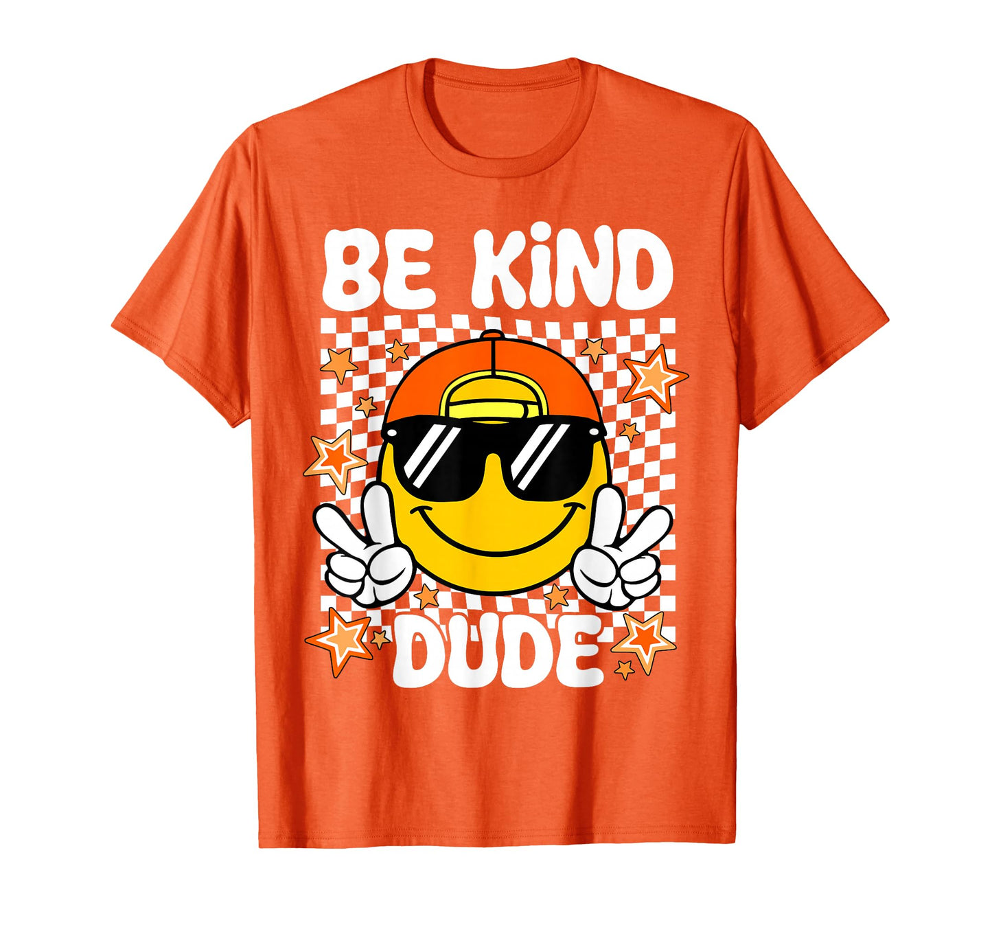 Dude Be Kind Unity Day Orange Anti Bullying Kindness Kids T-Shirt