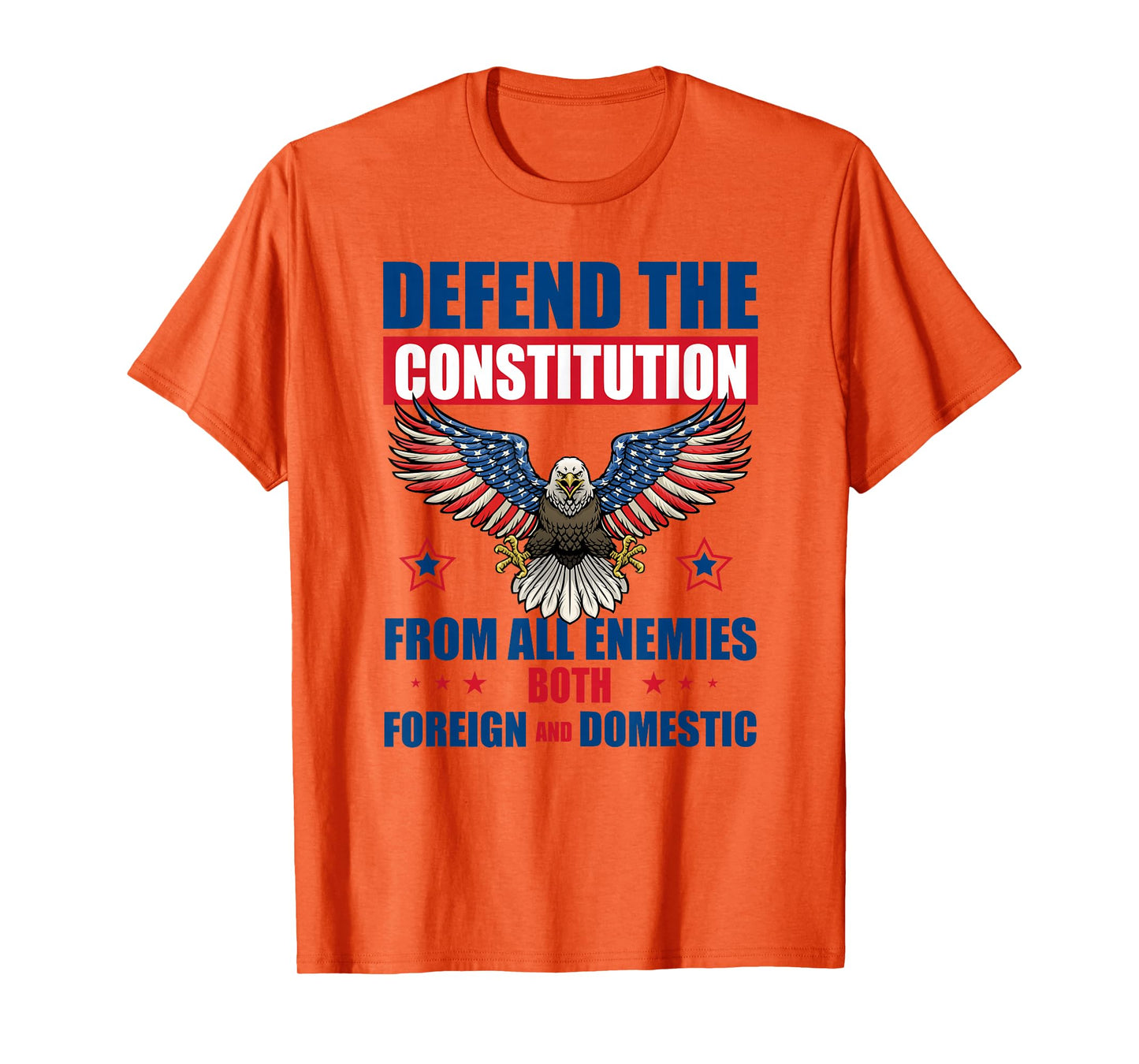 Defend The Constitution Resist Protest No Kings in America T-Shirt