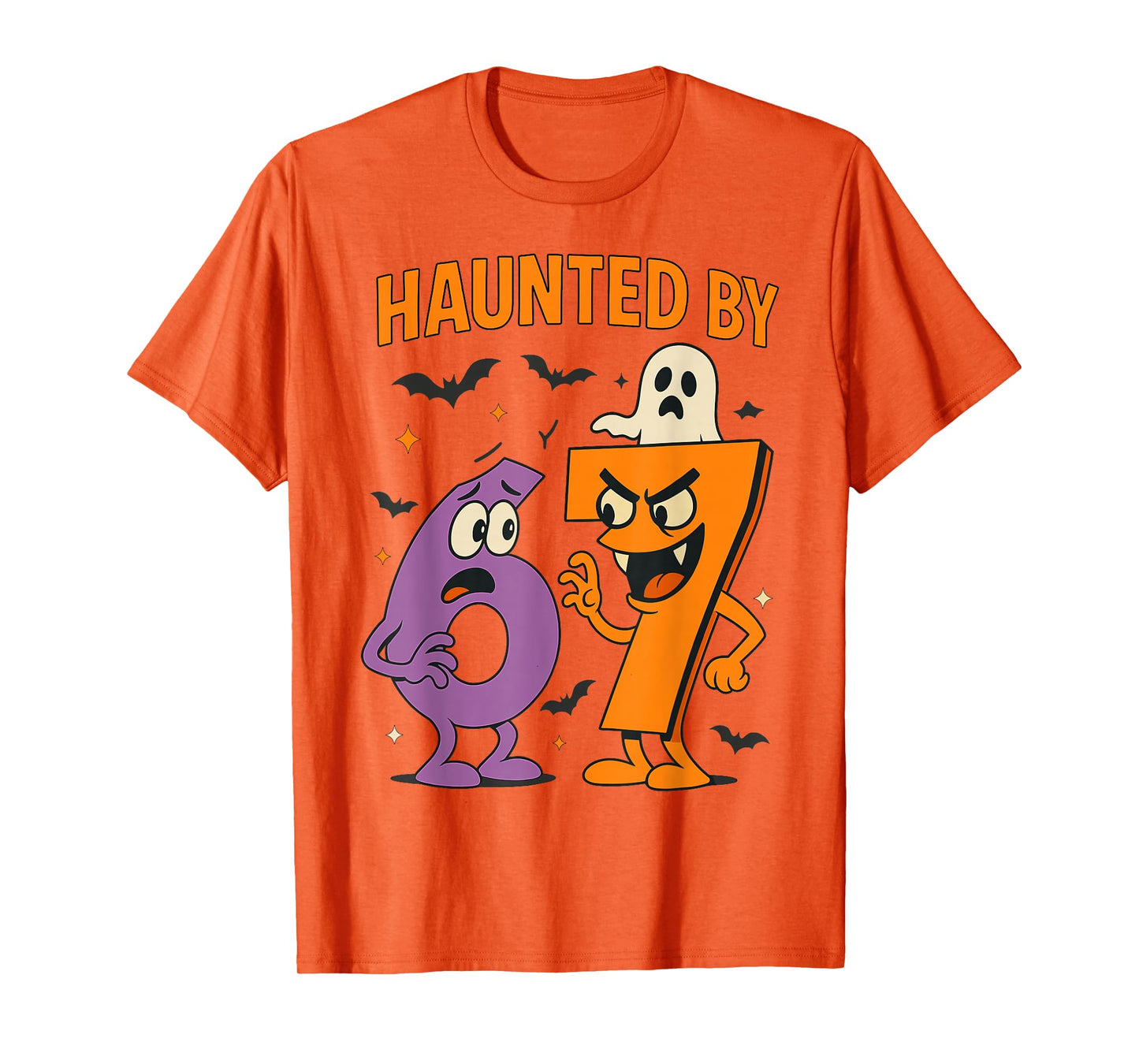 Haunted by 6-7 Six Seven Halloween 6 7 Meme T-Shirt