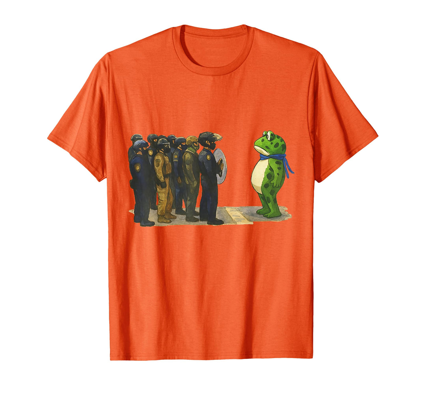 Funny Portland Frog Shirt Meme Retro Vintage Style Gift T-Shirt