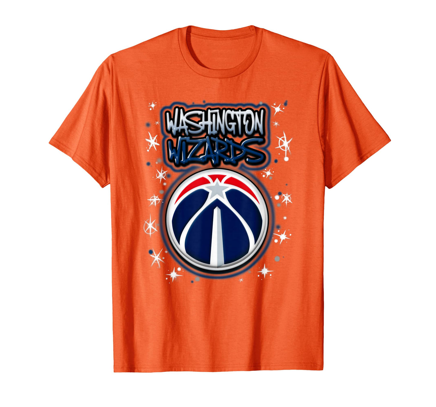 NBA Washington Wizards Airbrush Logo T-Shirt