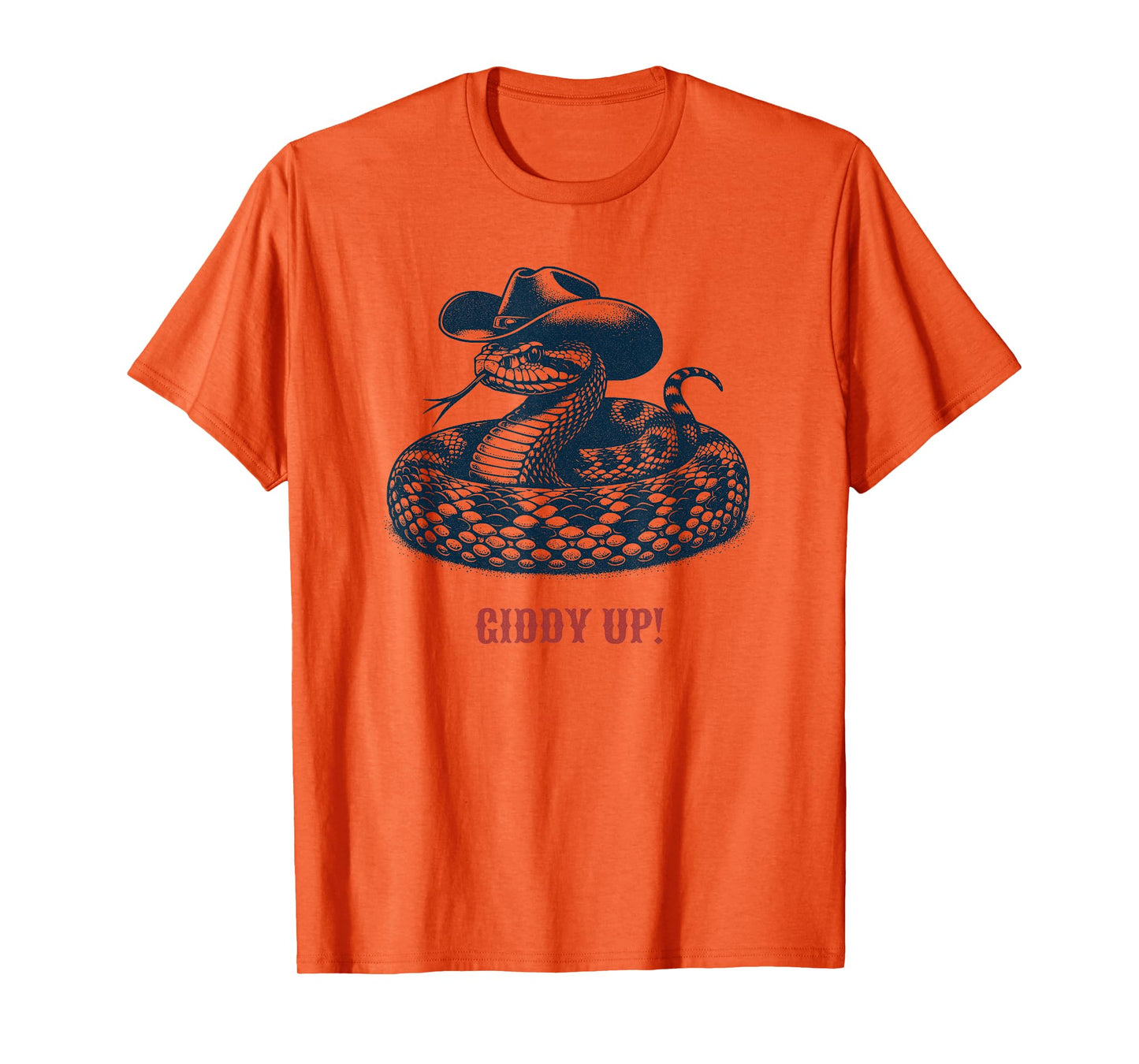 Giddy Up - Rodeo / Cowboy Rattlesnake T-Shirt