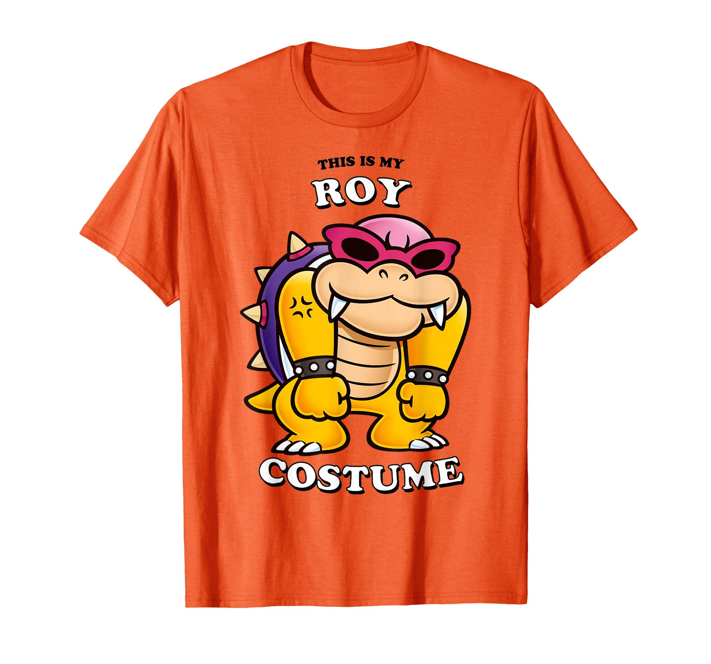 Super Mario Bros Halloween This Is My Roy Koopa Costume T-Shirt