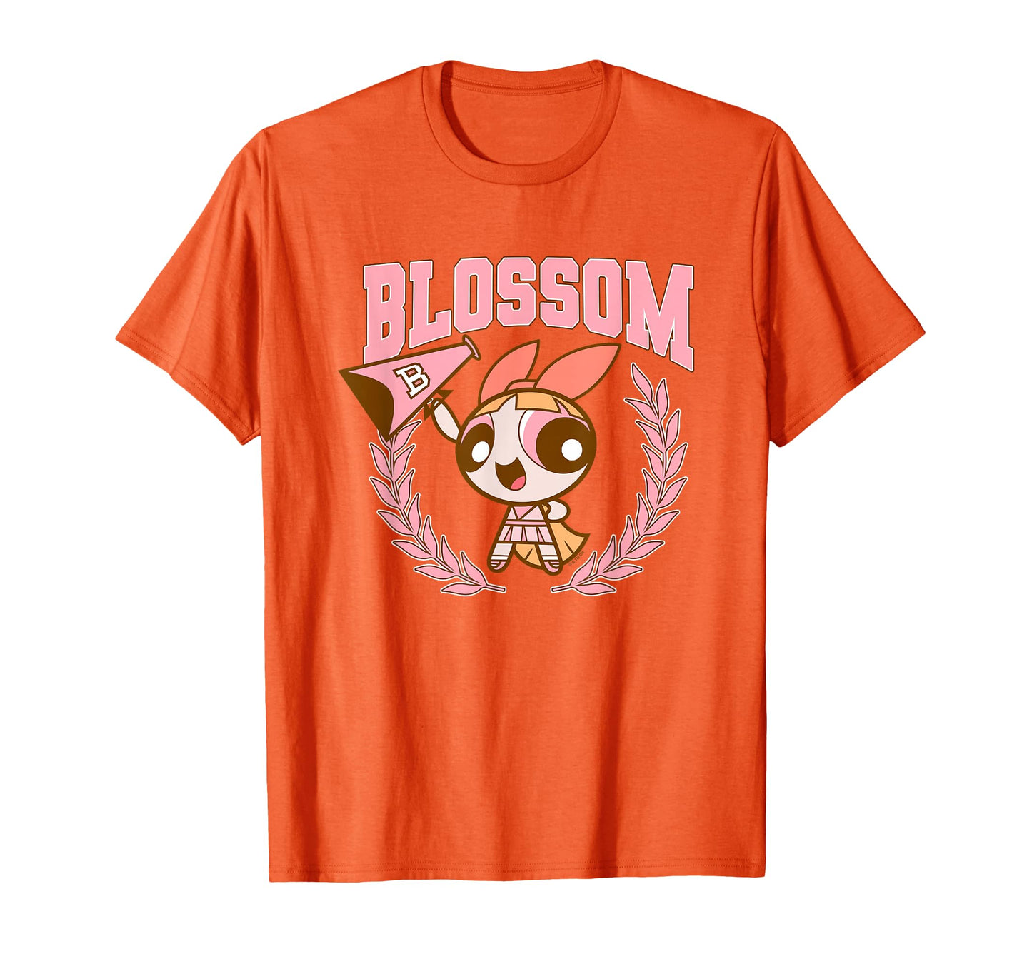 The Powerpuff Girls Blossom Cheerleader Outfit Retro T-Shirt