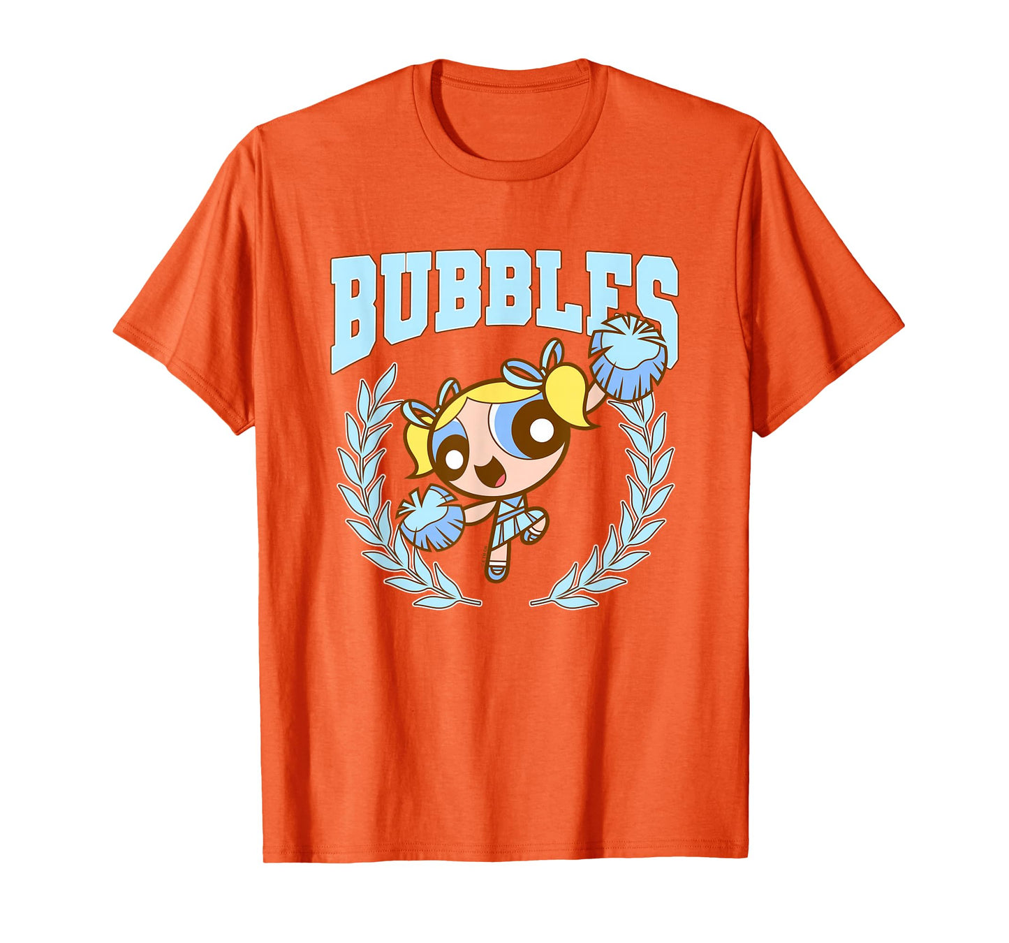 The Powerpuff Girls Bubbles Cheerleader Outfit Retro T-Shirt