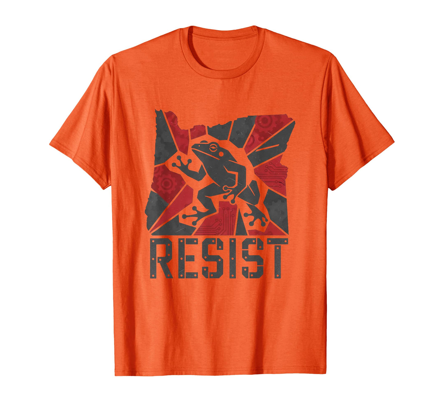 Portland Frog Protest Shirt Funny Portland Frog T-Shirt