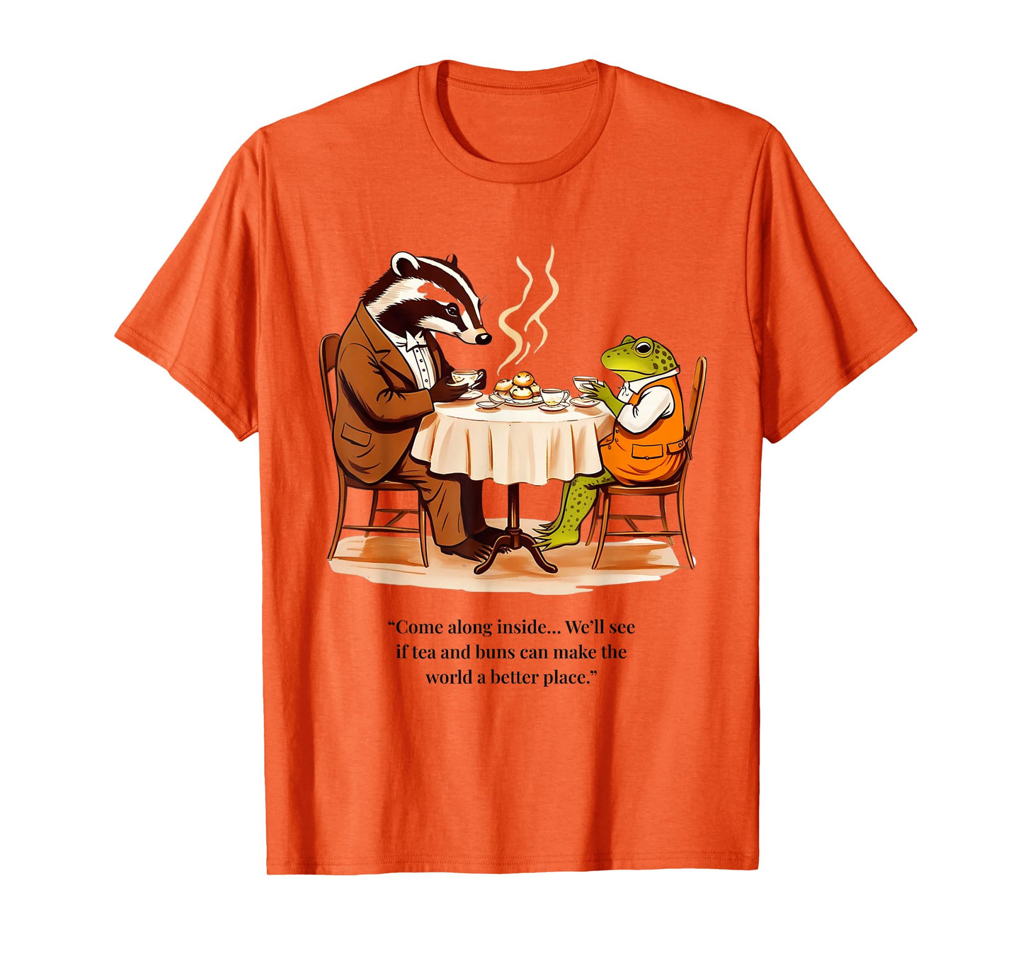 Wind in the Willows by Kenneth Grahame Book Quote Boys Girls T-Shirt