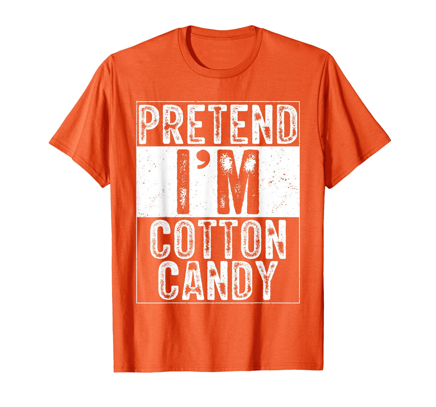 Pretend I'm Cotton Candy Family Women Men Costume Halloween T-Shirt