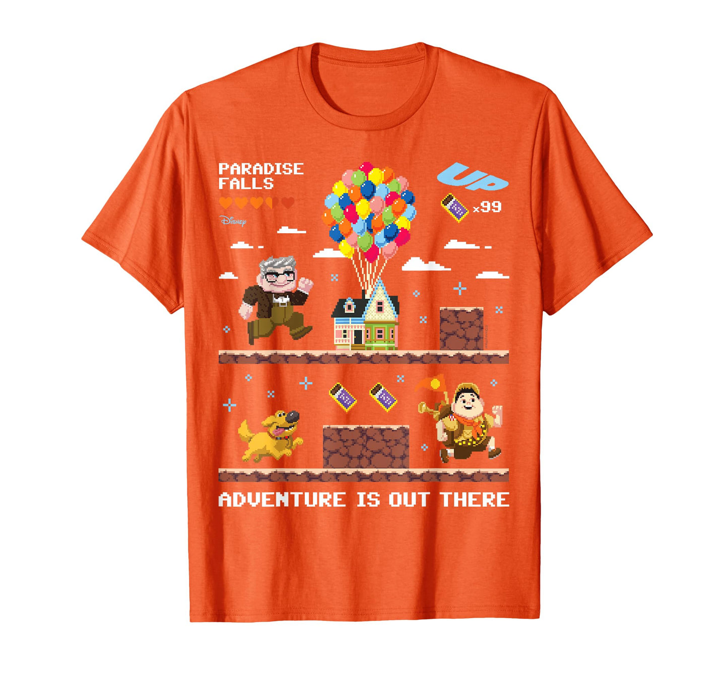 Up - Carl Dug Russell Video Game Adventure Is Out There T-Shirt