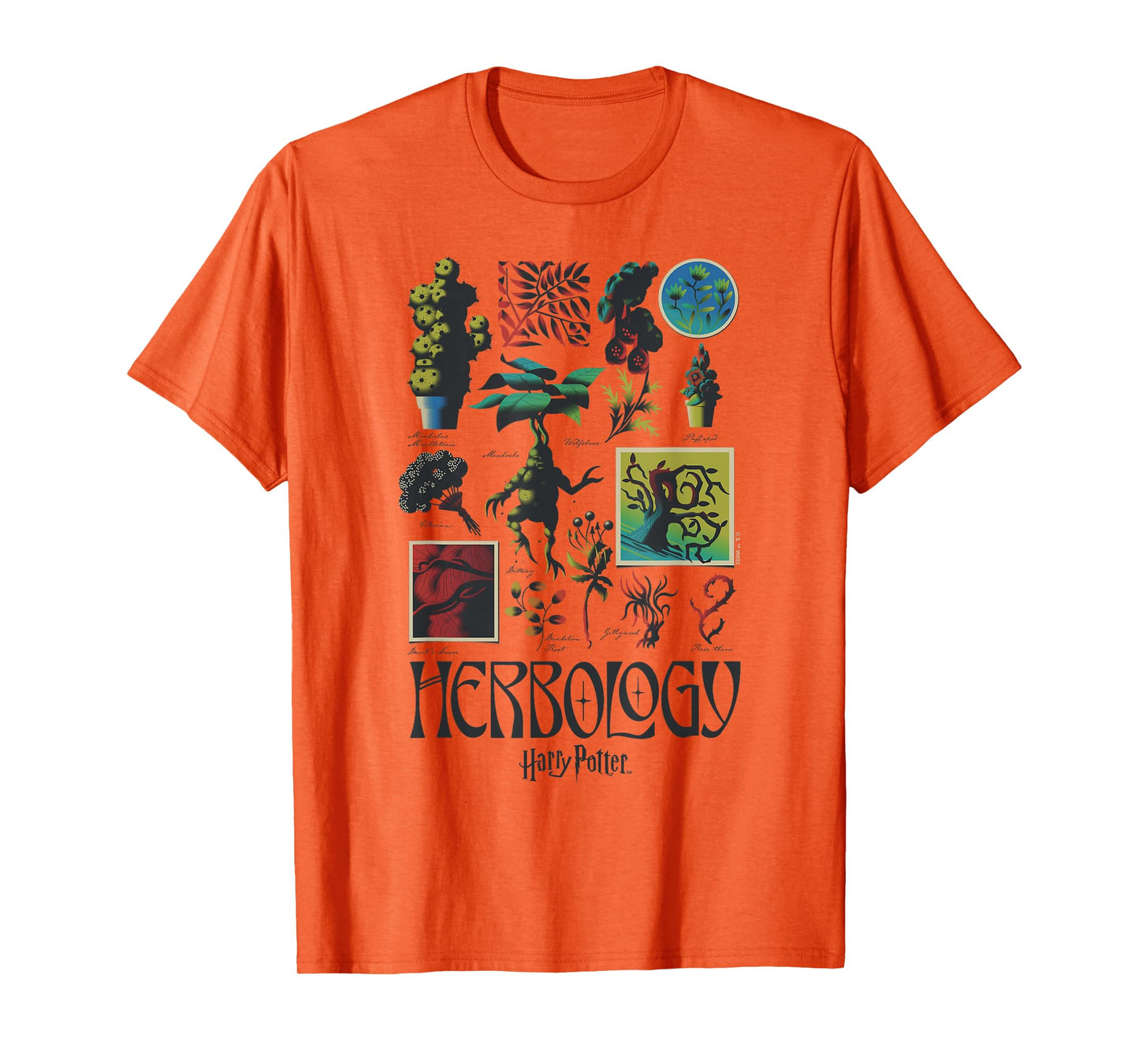 Harry Potter Herbology Textbook T-Shirt