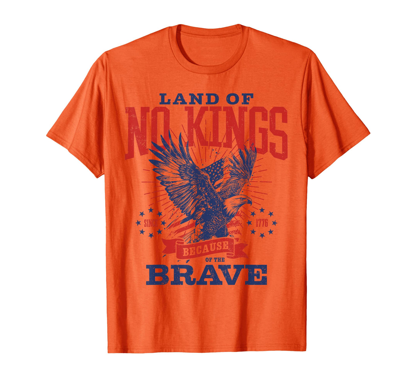No Kings Eagle Sign T-Shirt