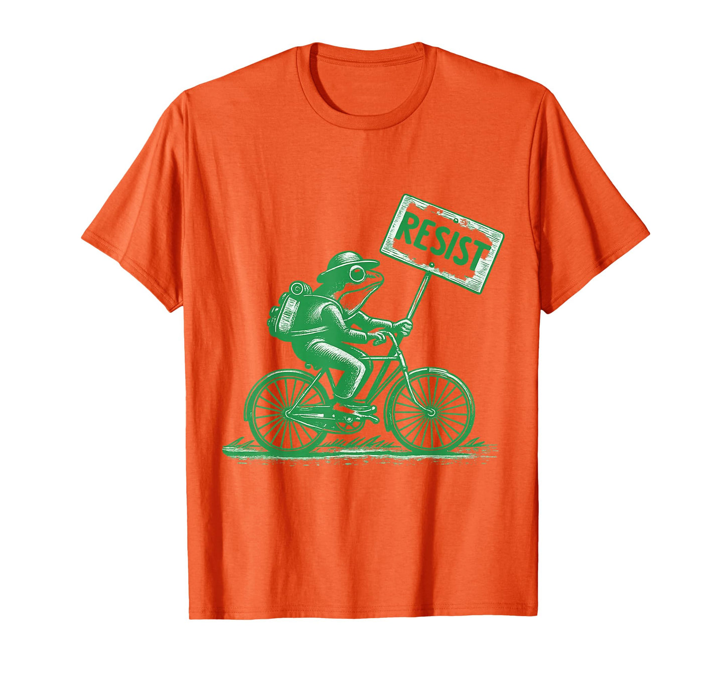 Portland Frog Protest Hop Art Brigade No Kings 2025 T-Shirt