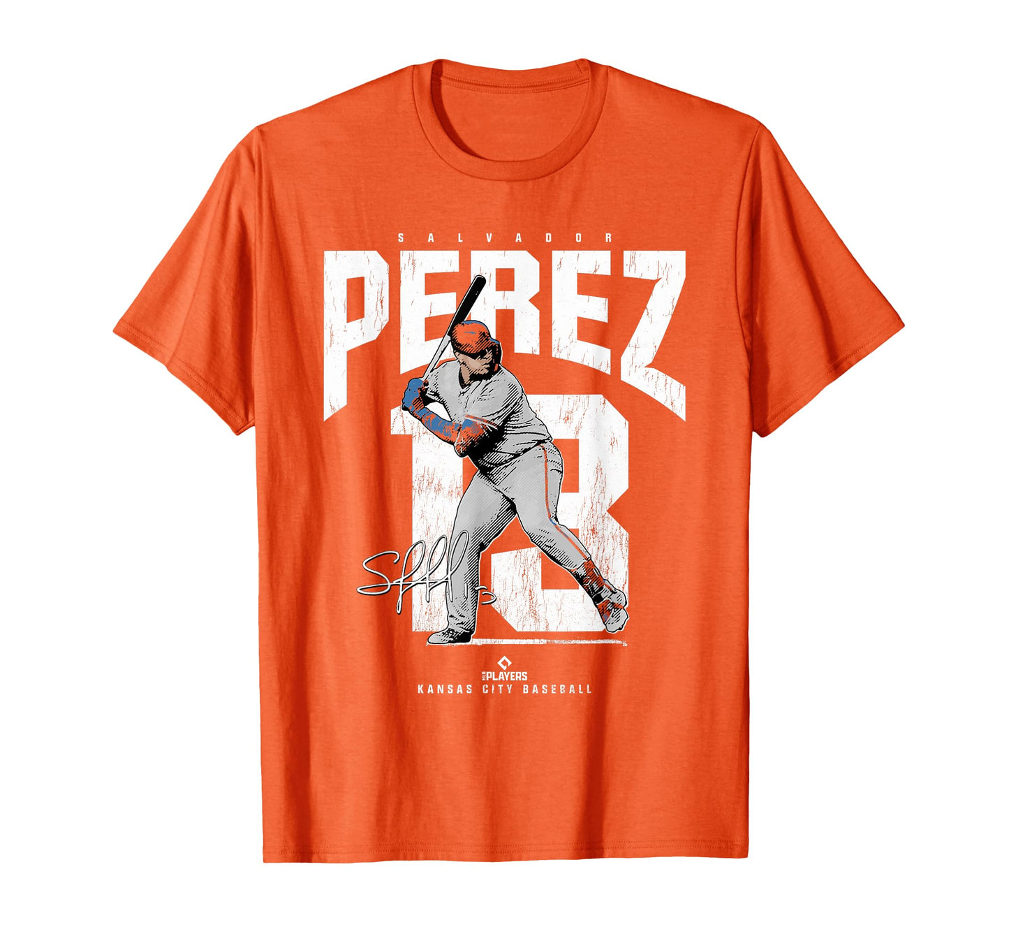 Salvador Perez | Kansas City Baseball Players | MLBSPE3921 T-Shirt
