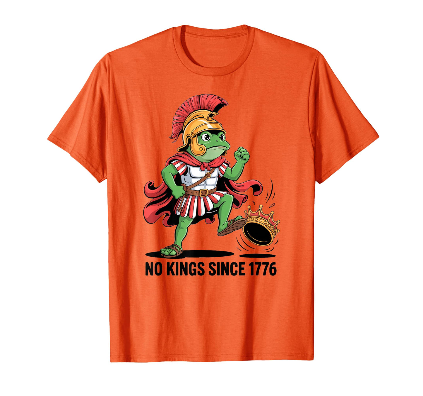 No Kings Frog No Kings in America Italian Brainrot Frog T-Shirt