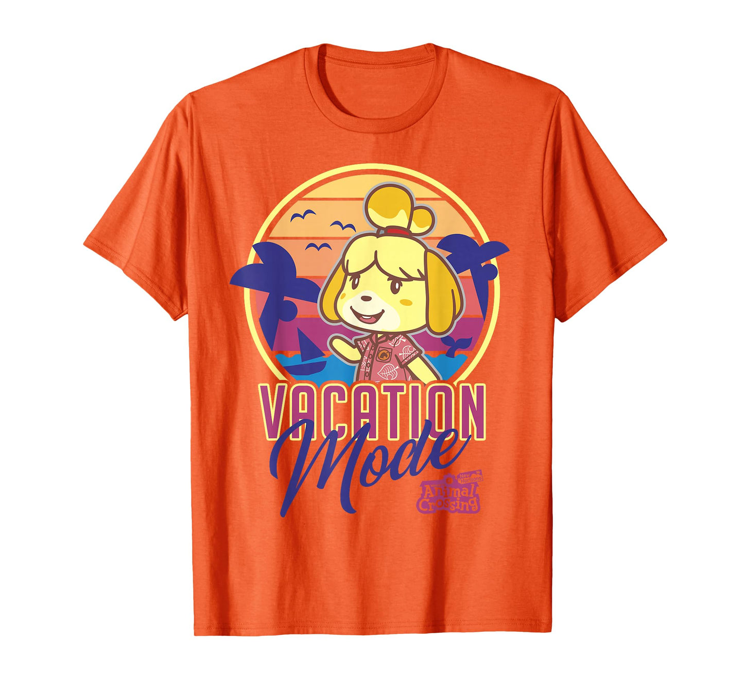 Animal Crossing: New Horizons Isabelle Vacation Mode Vintage T-Shirt