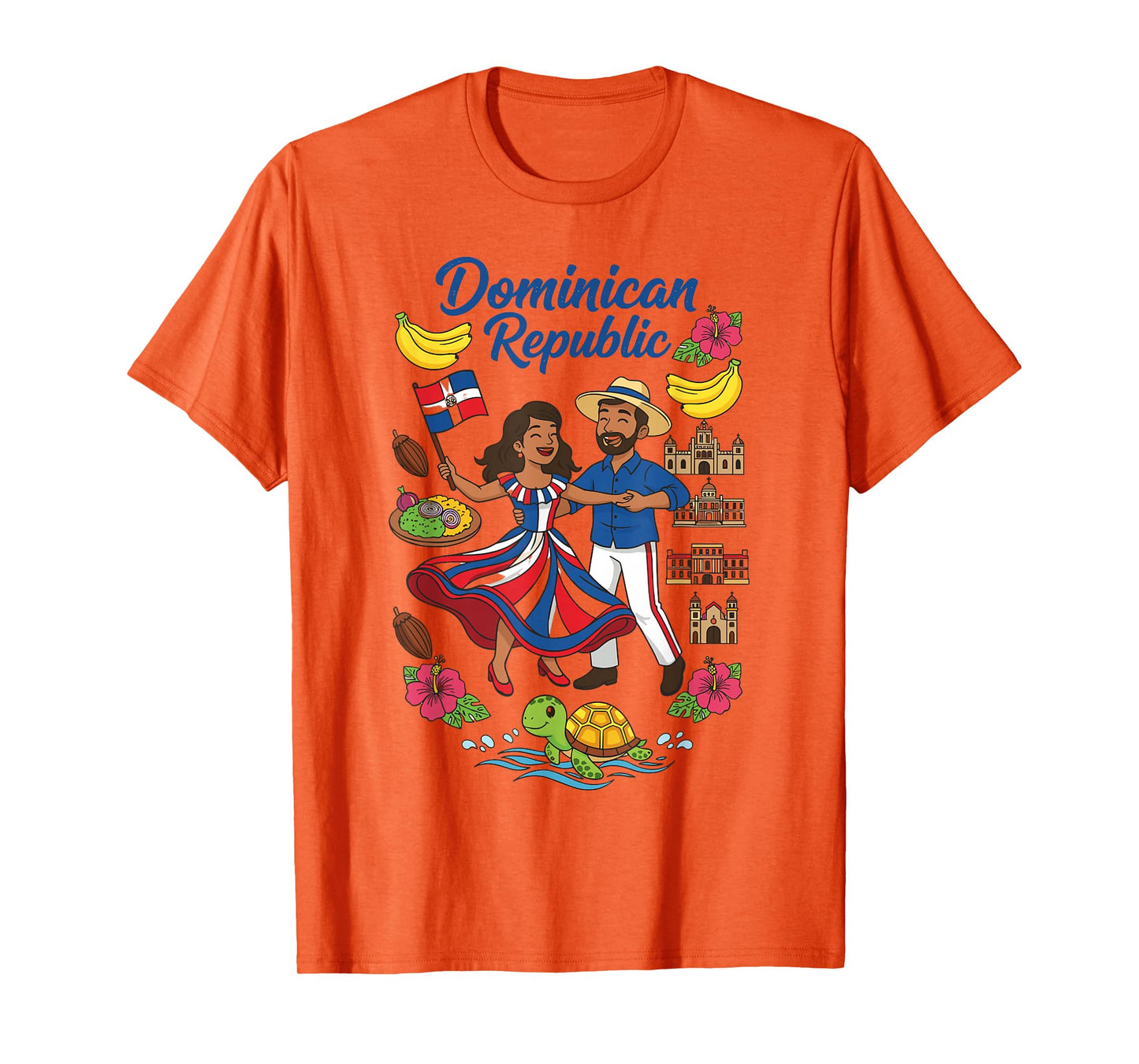 Dominican Republic Culture Dancing Travel T-Shirt