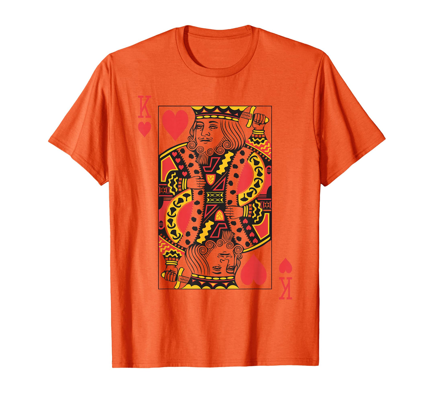 King of Hearts | Royal Flush Group Costume Playing Card T-Shirt