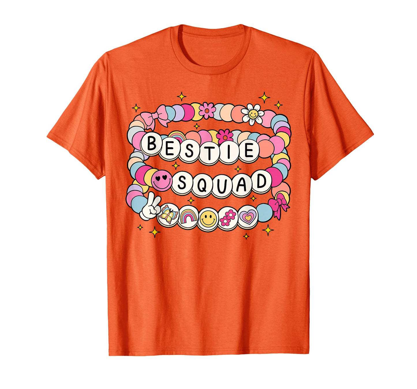 Bestie Squad Bracelets Best Friends Matching Girls T-Shirt