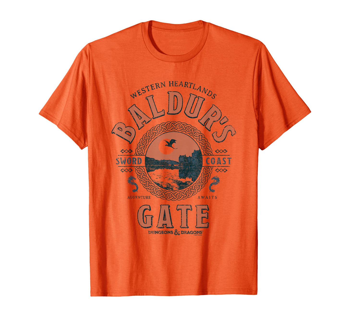 Dungeons & Dragons Adventure Awaits at Baldur's Gate T-Shirt