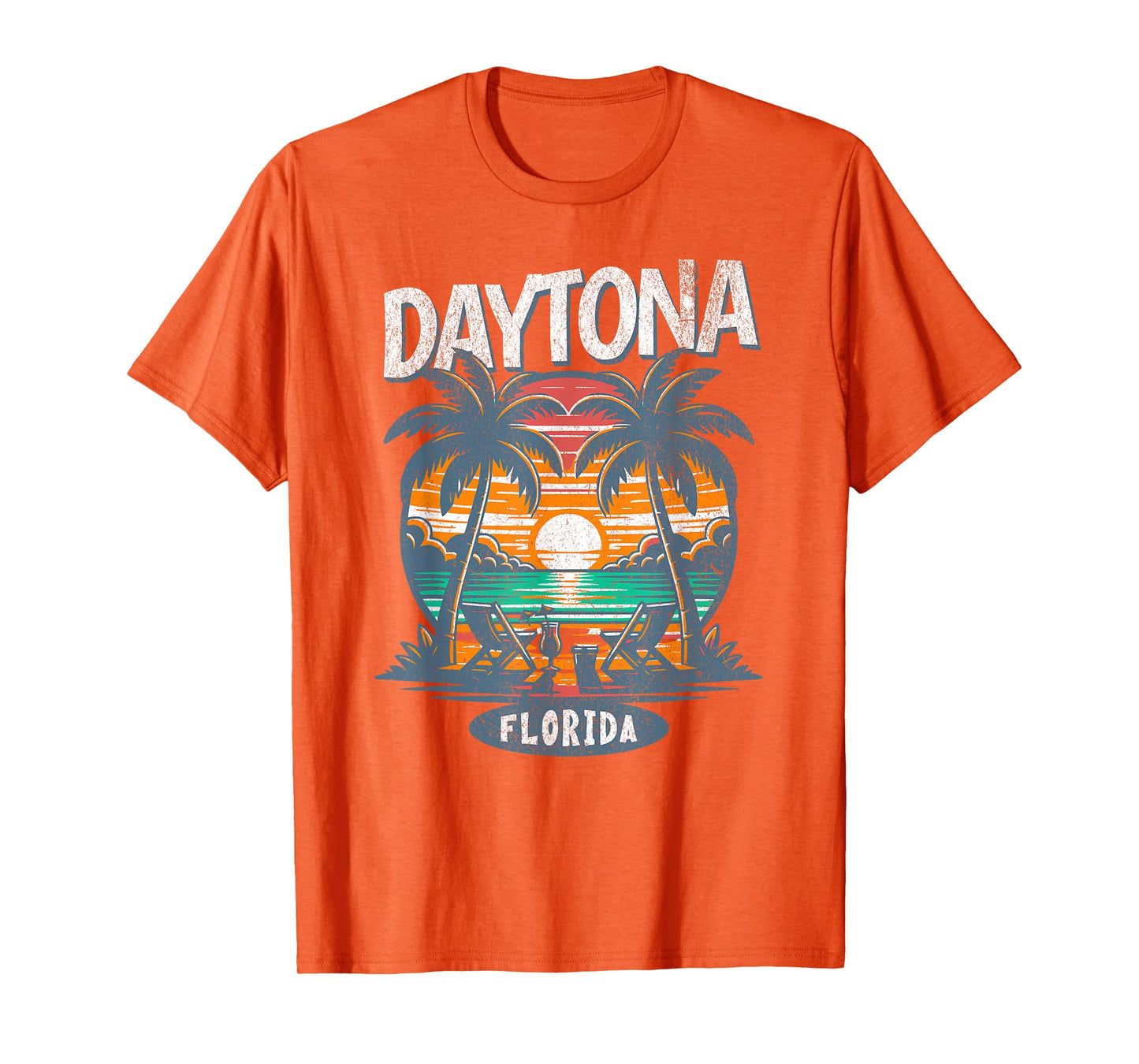 Daytona Beach Florida Vintage Spring Break Vacation Retro T-Shirt