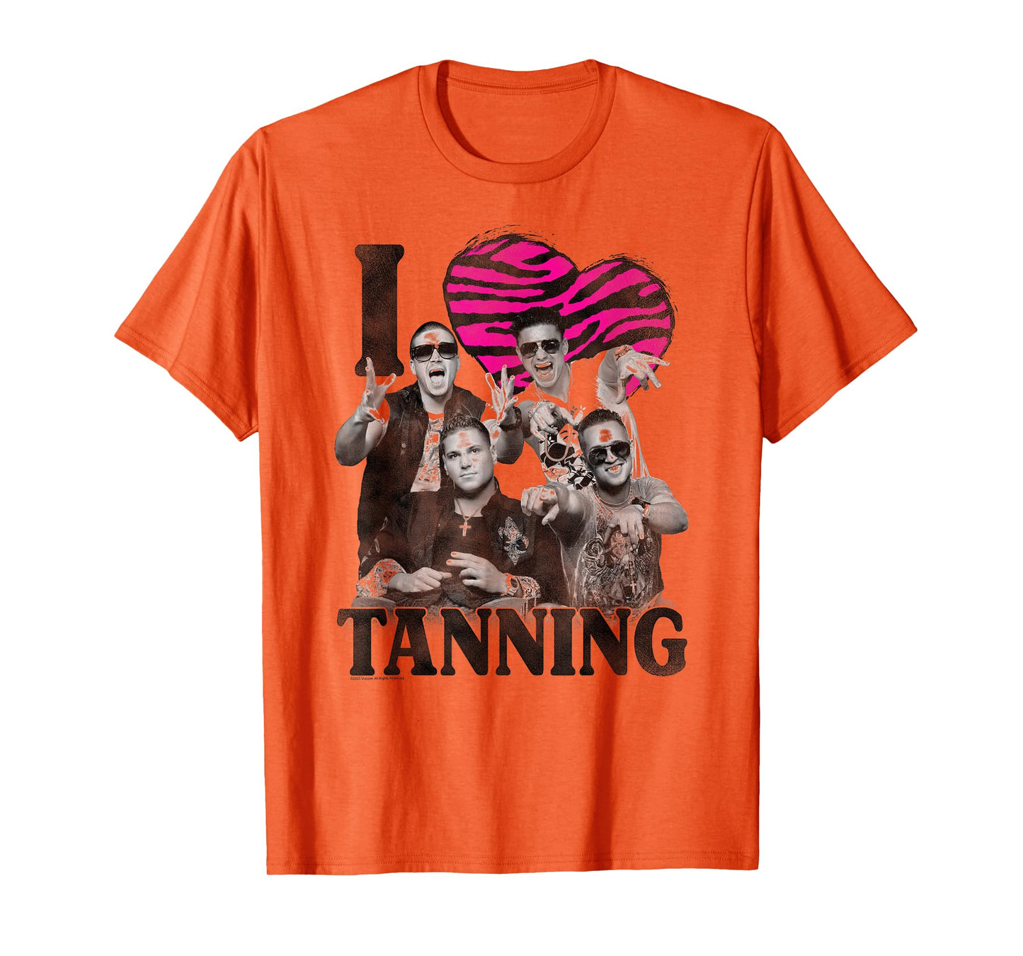 Jersey Shore I Heart Tanning Reality TV Show T-Shirt