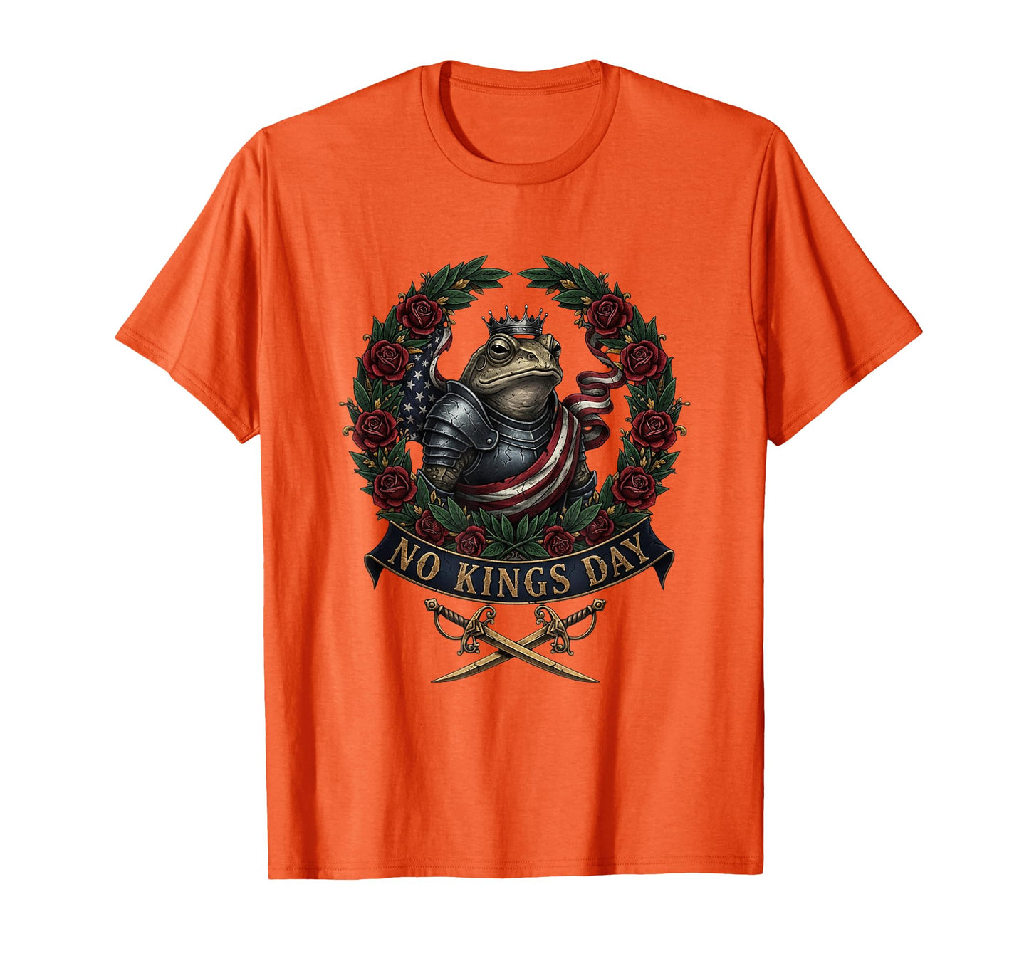 No Kings Day Portland Shirt Frog Protest T-Shirt