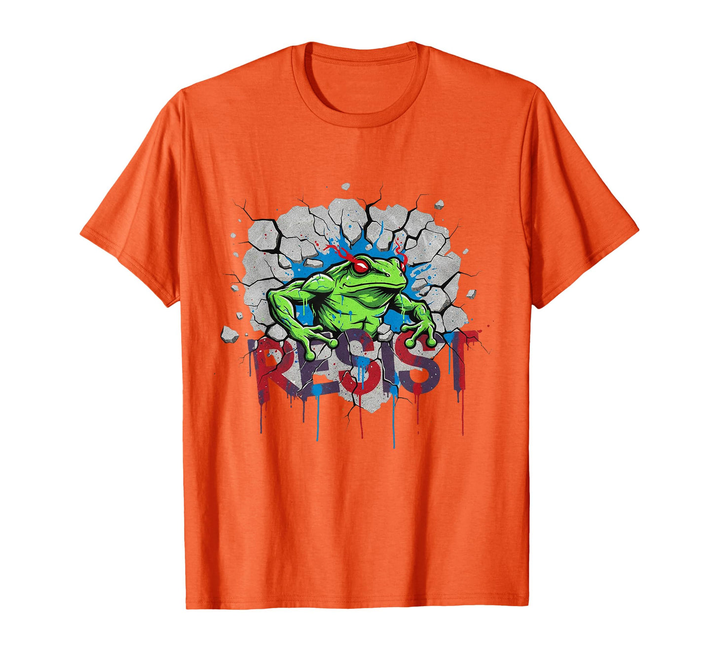 Portland Frog Protest Shirt Funny Portland Frog T-Shirt