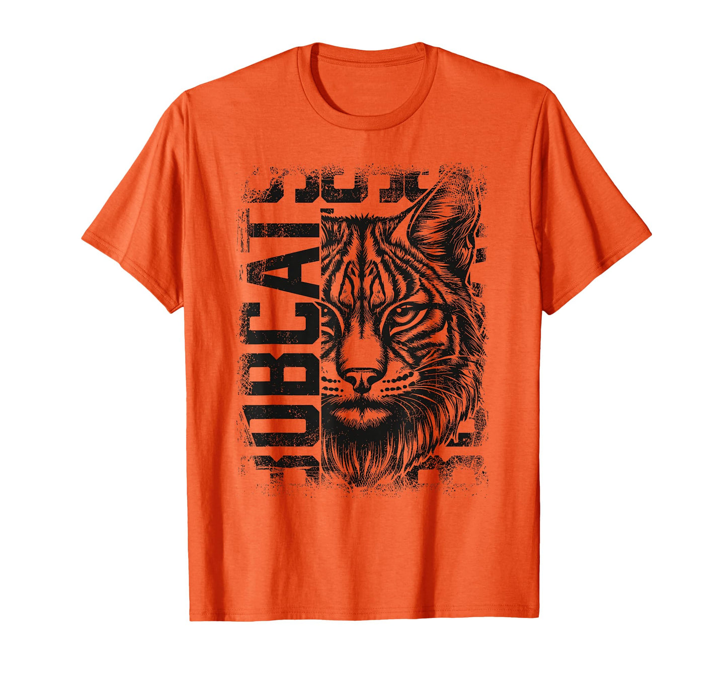 Bobcat School Sports Fan Team Spirit Mascot Cute Heart T-Shirt