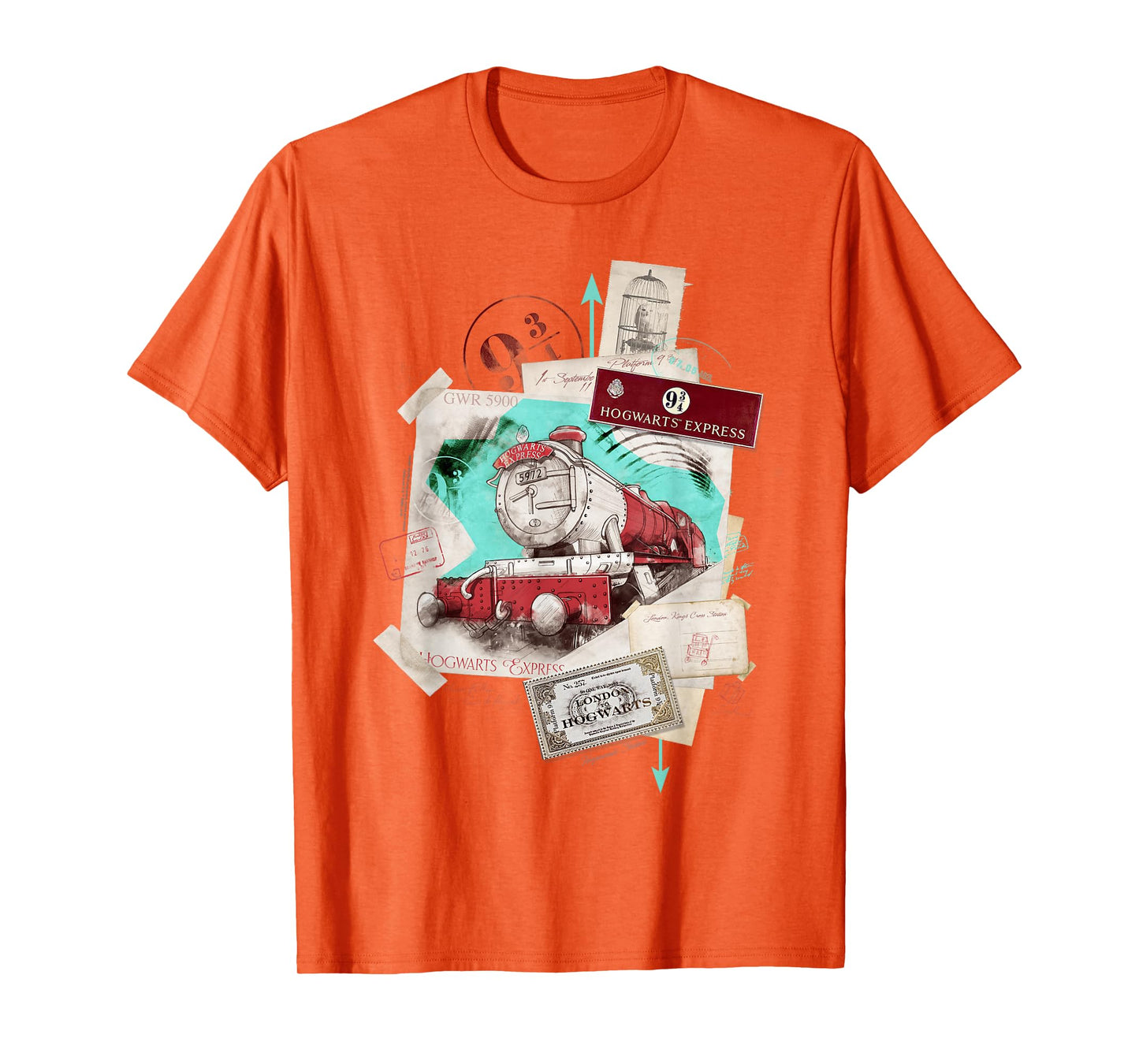 Harry Potter Hogwarts Express Location T-Shirt