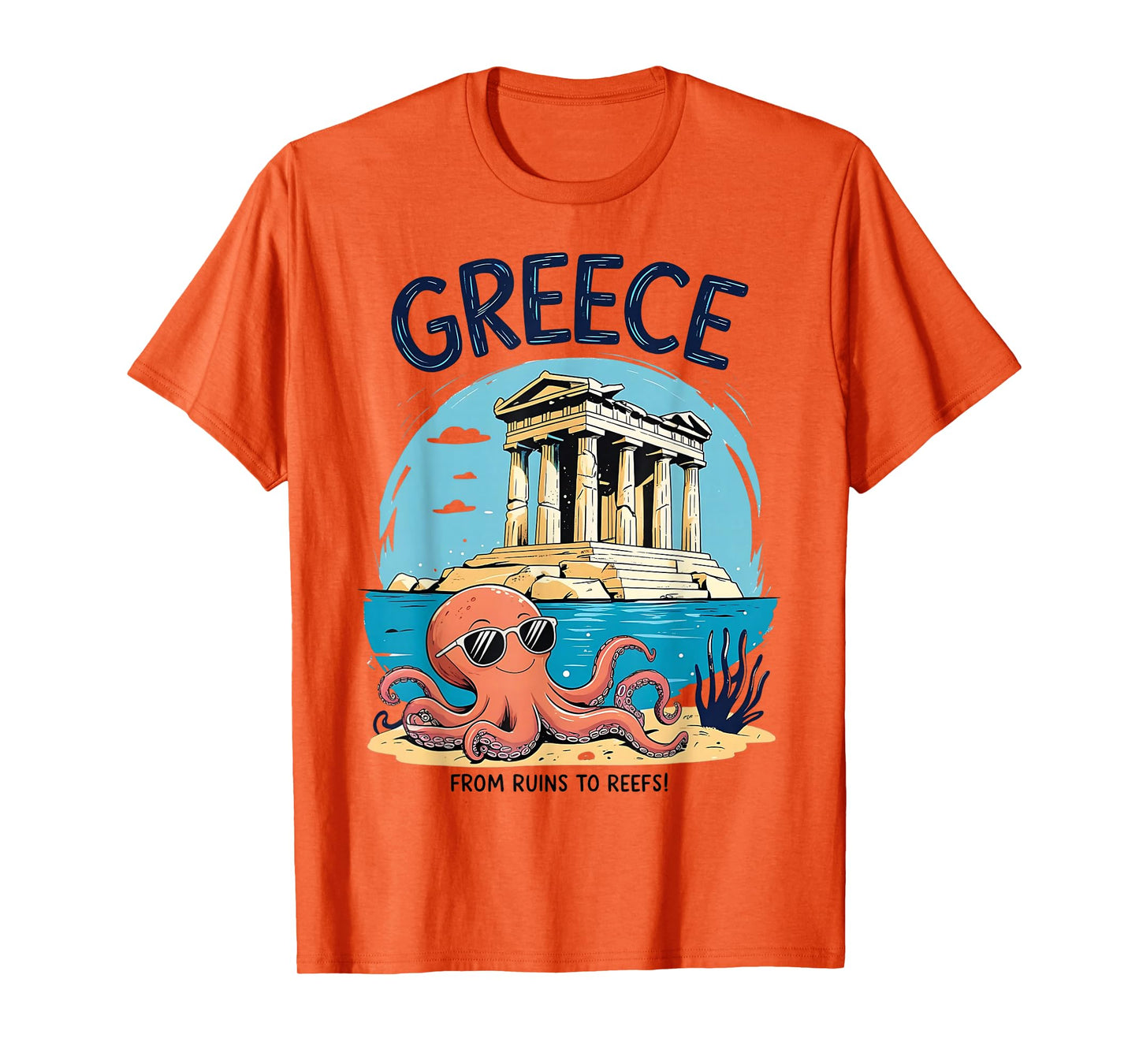 Kids Souvenir from Greece Athens Greek Family Ideas Girls T-Shirt