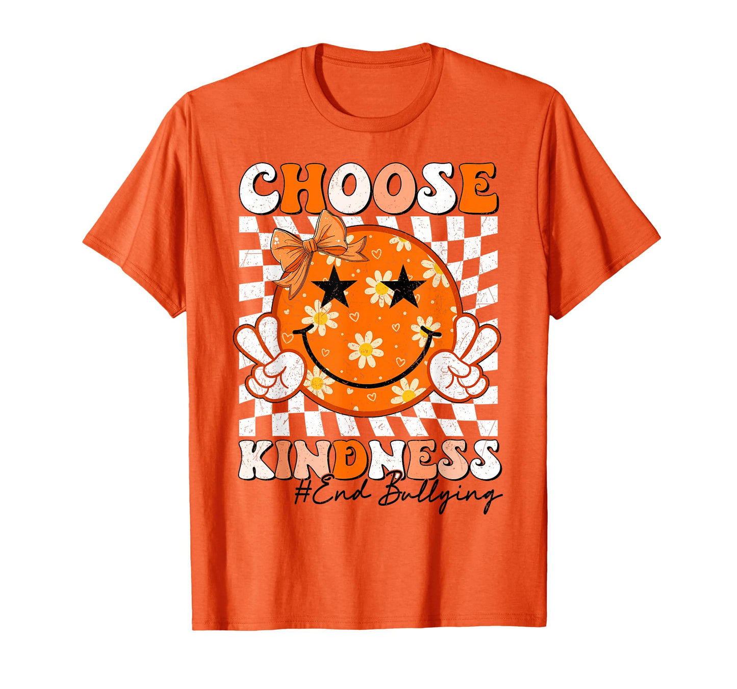 Choose Kindness Unity Day Orange Be Kind Anti Bullying Kids T-Shirt