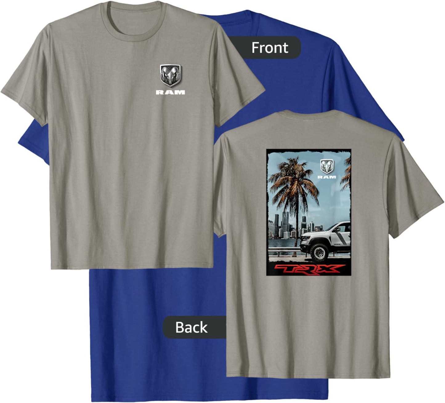 RAM Trucks TRX Palm T-Shirt - T-Shirt | Royal