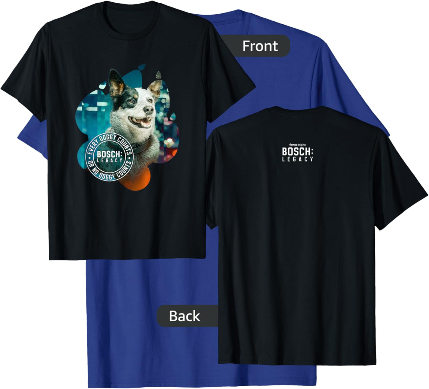 Bosch - Every Doggy Counts T-Shirt - T-Shirt | Royal