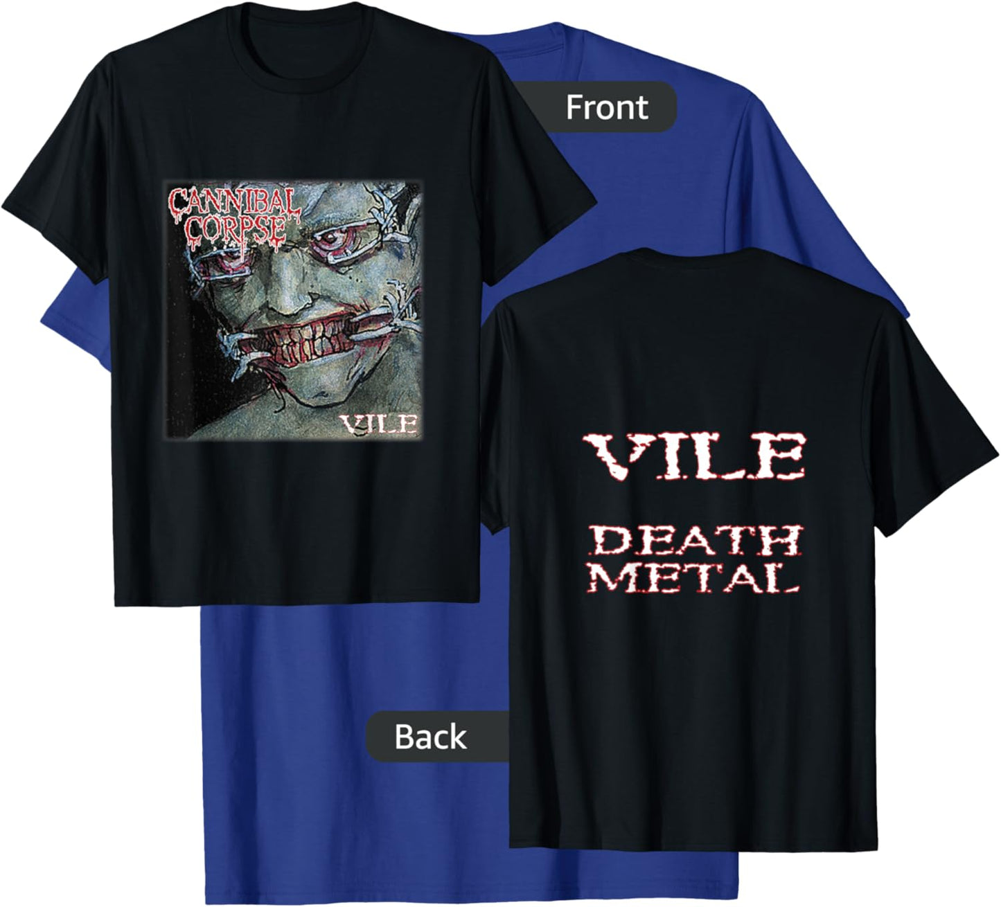 Cannibal Corpse - Official Merchandise - Vile T-Shirt - T-Shirt | Royal